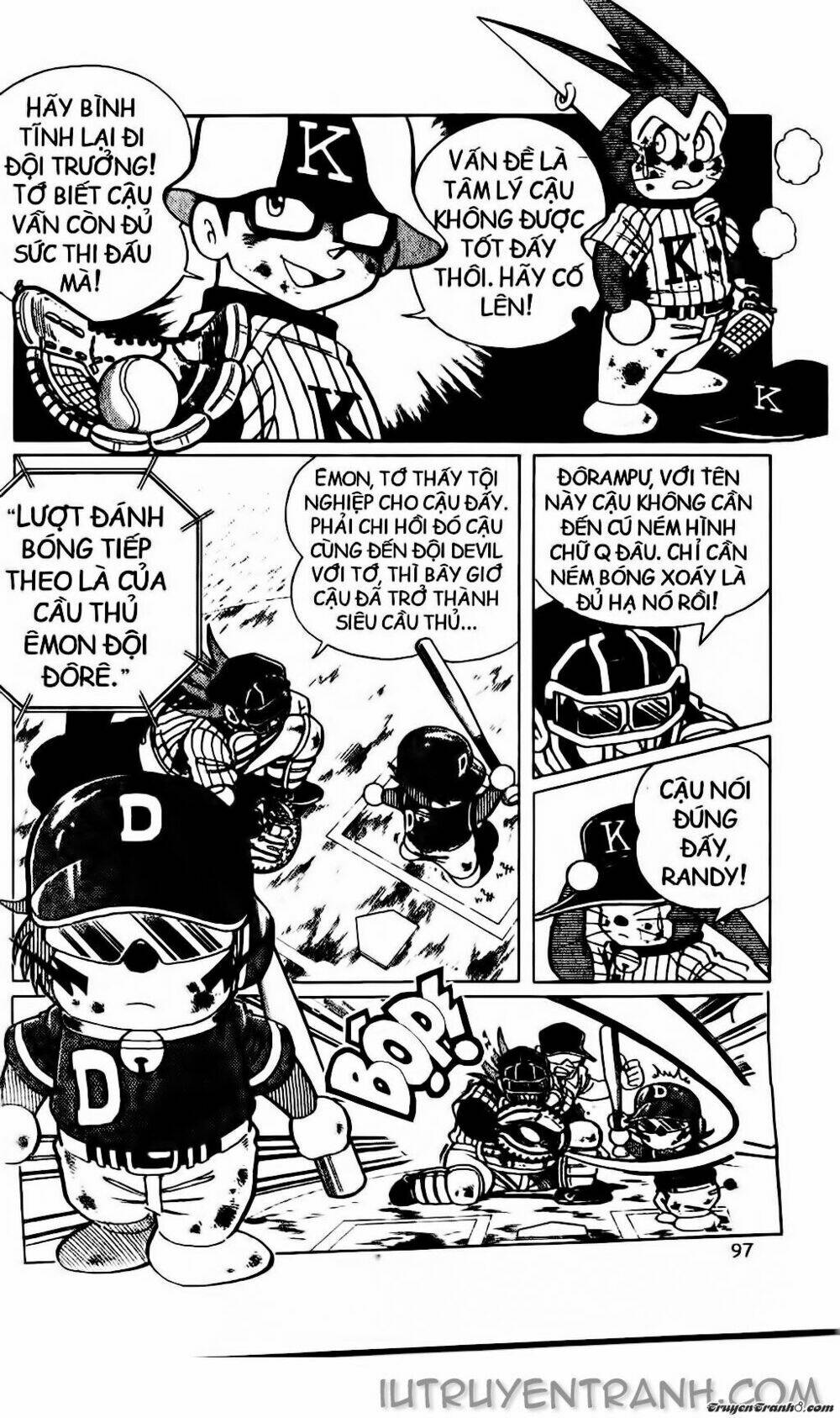 Doraemon Bóng Chày Tập 31 trang 13
