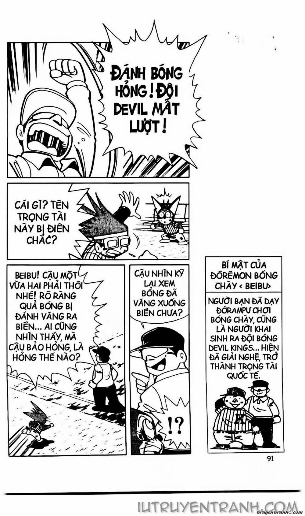 Doraemon Bóng Chày Tập 31 trang 7