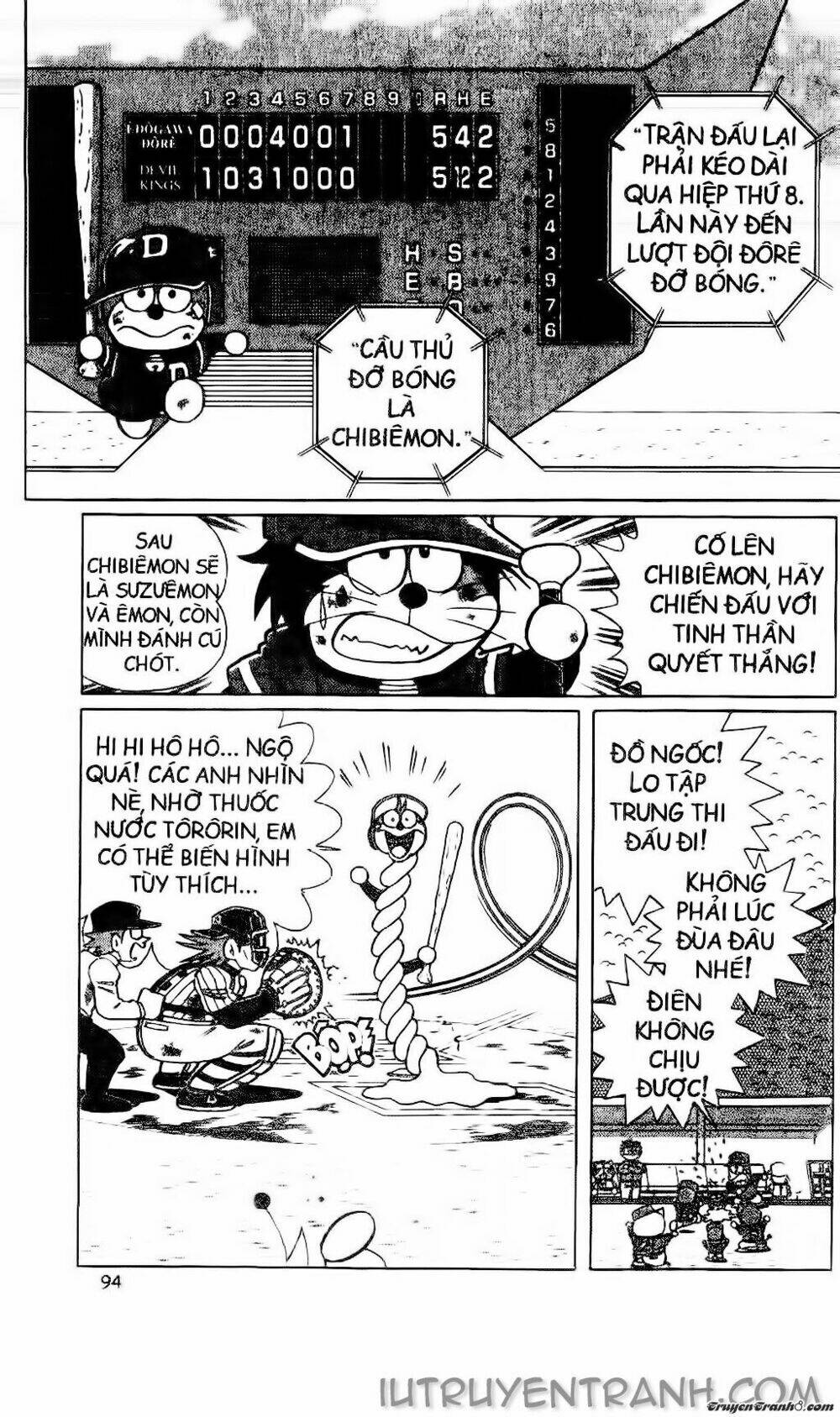 Doraemon Bóng Chày Tập 31 trang 10