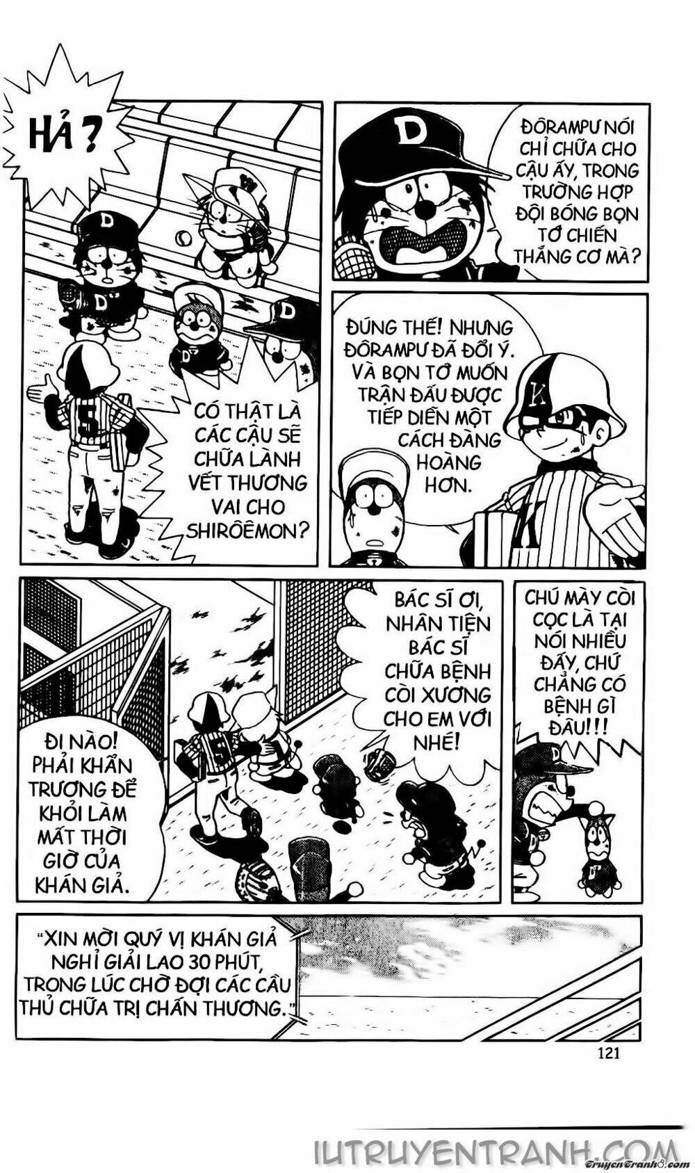 Doraemon Bóng Chày Tập 32 trang 5