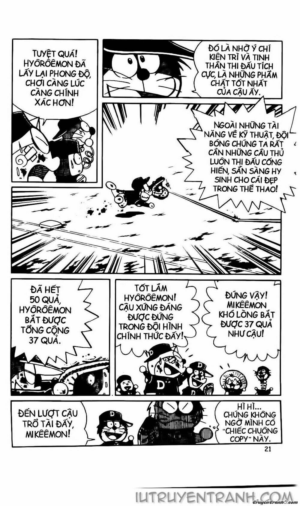 Doraemon Bóng Chày Tập 34 trang 15