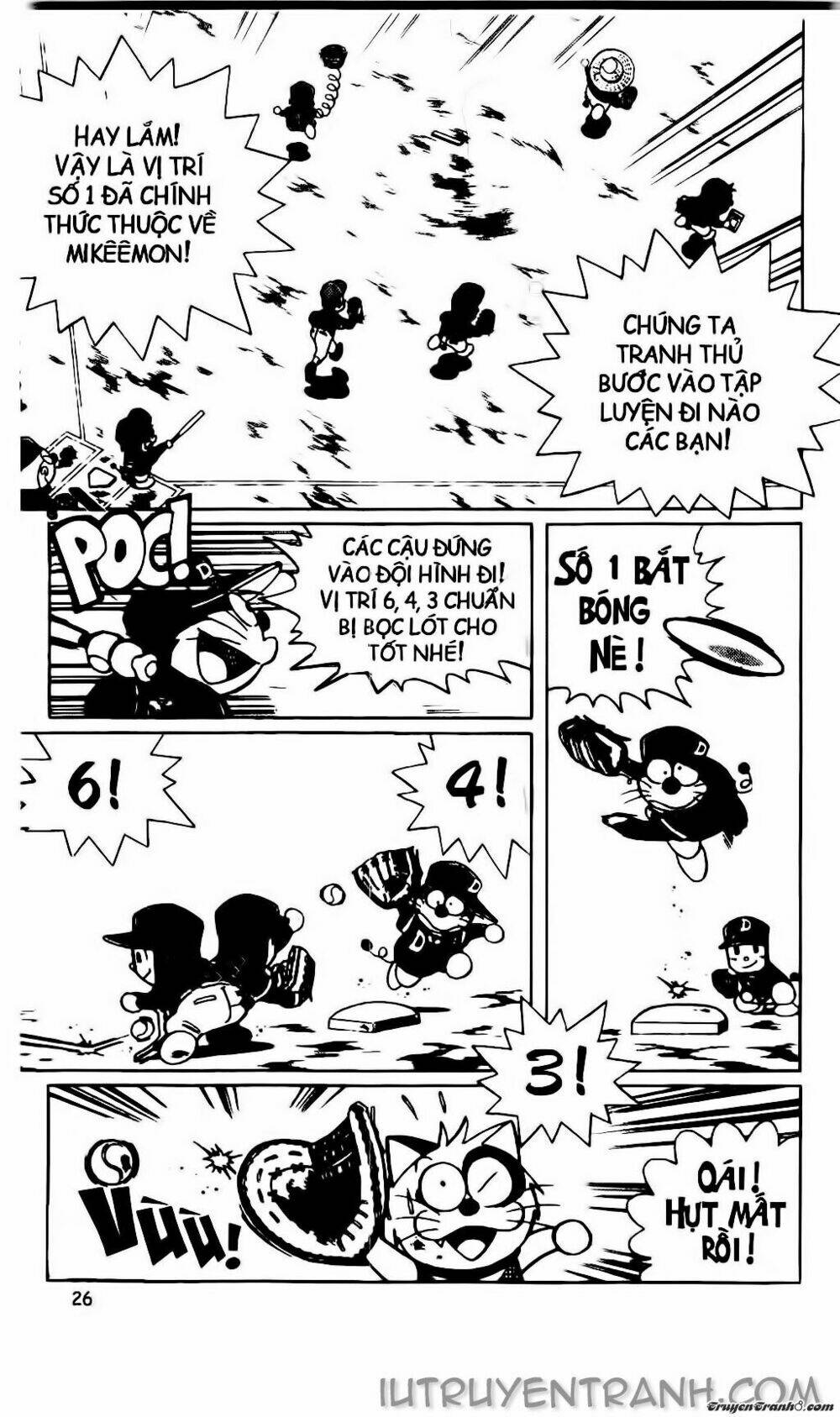 Doraemon Bóng Chày Tập 34 trang 20