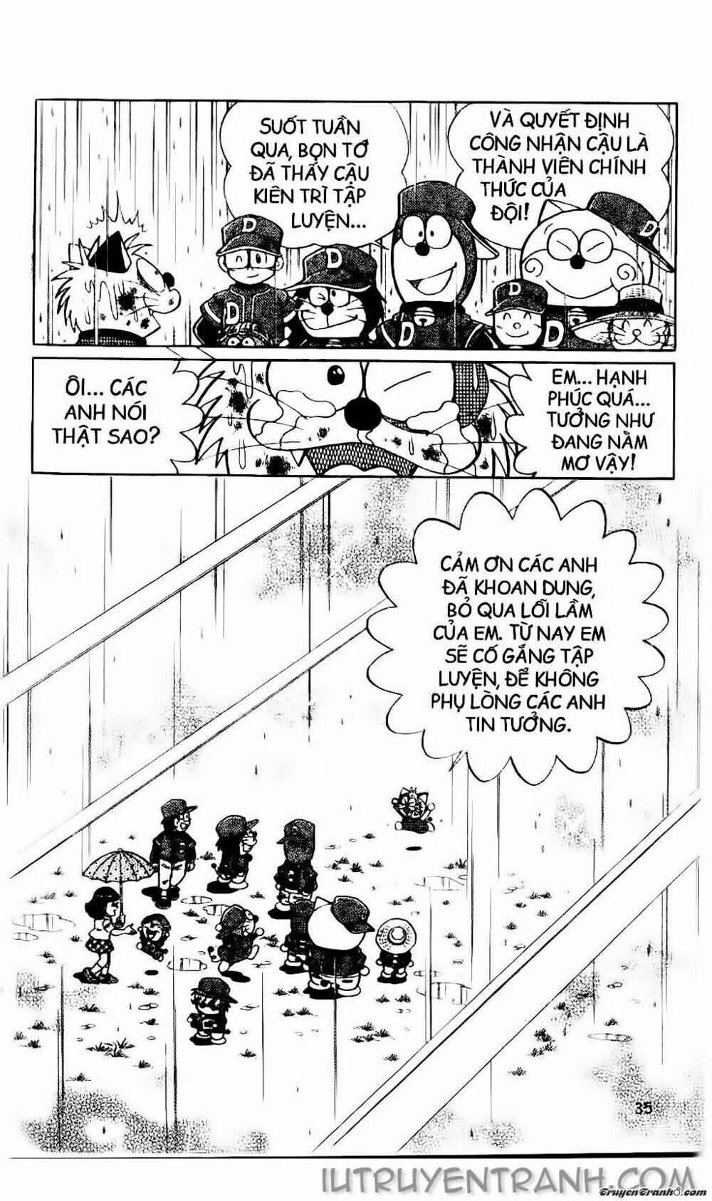 Doraemon Bóng Chày Tập 34 trang 29
