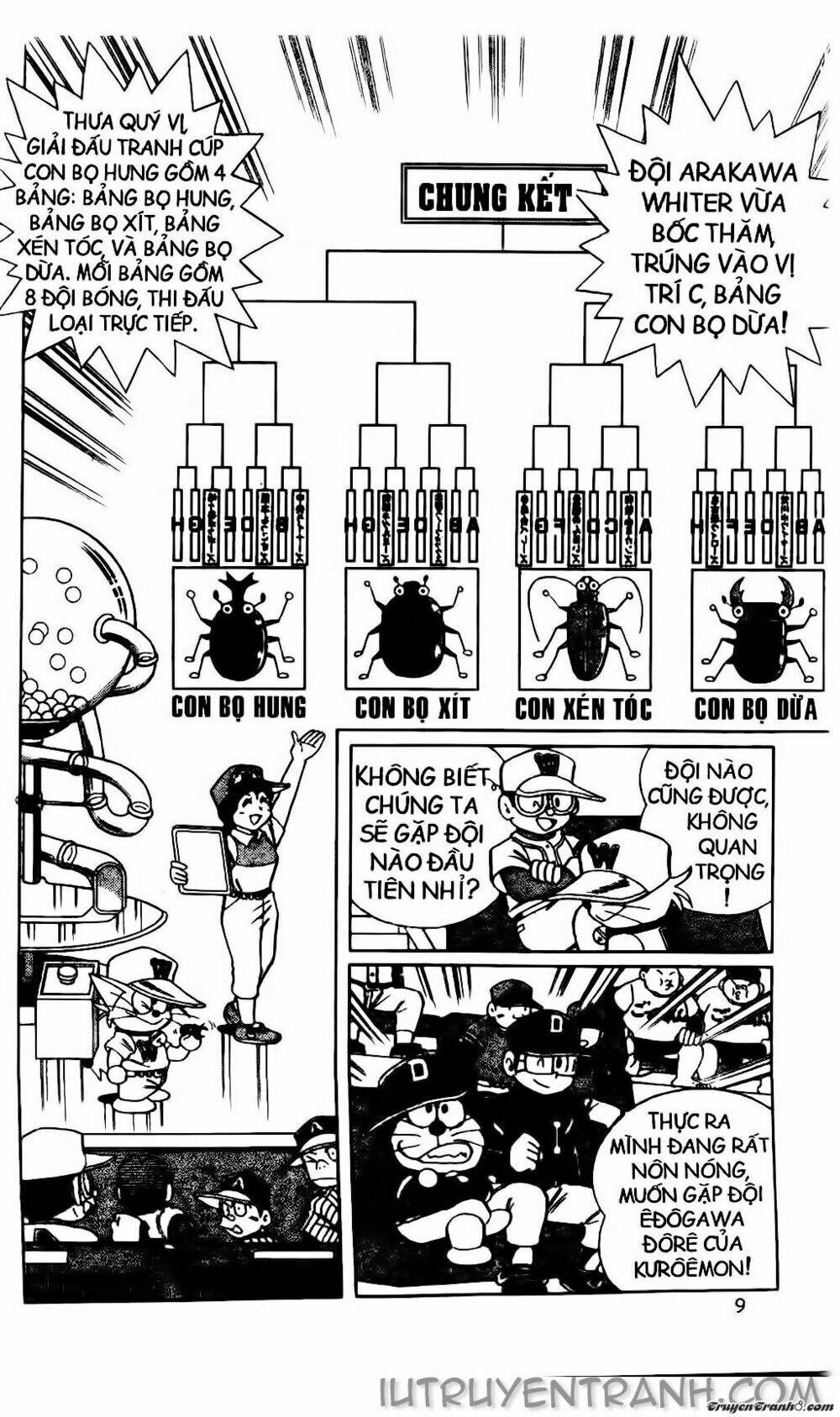 Doraemon Bóng Chày Tập 34 trang 4