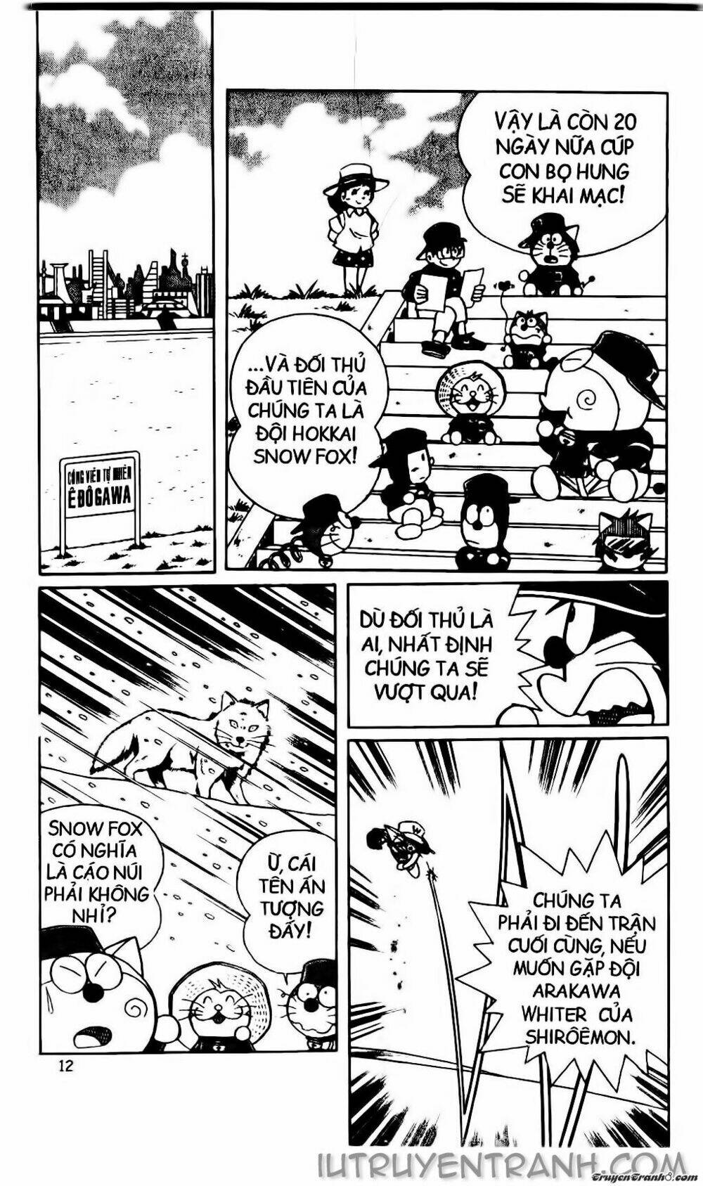 Doraemon Bóng Chày Tập 34 trang 6