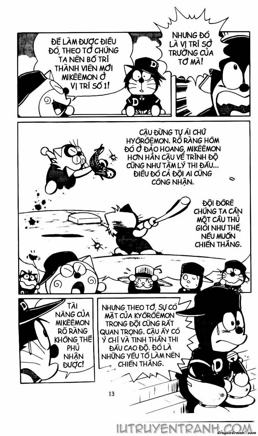 Doraemon Bóng Chày Tập 34 trang 7
