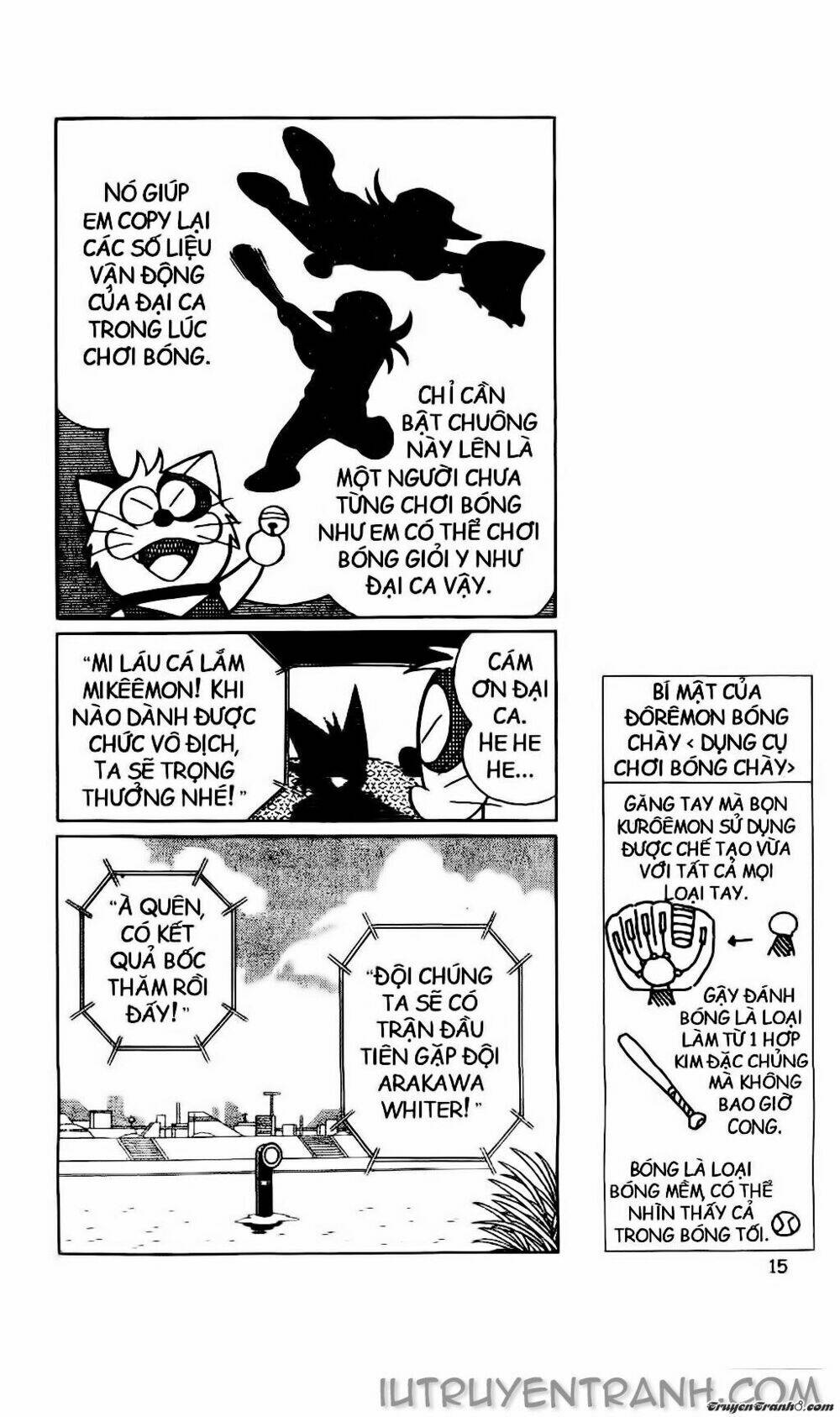 Doraemon Bóng Chày Tập 34 trang 9