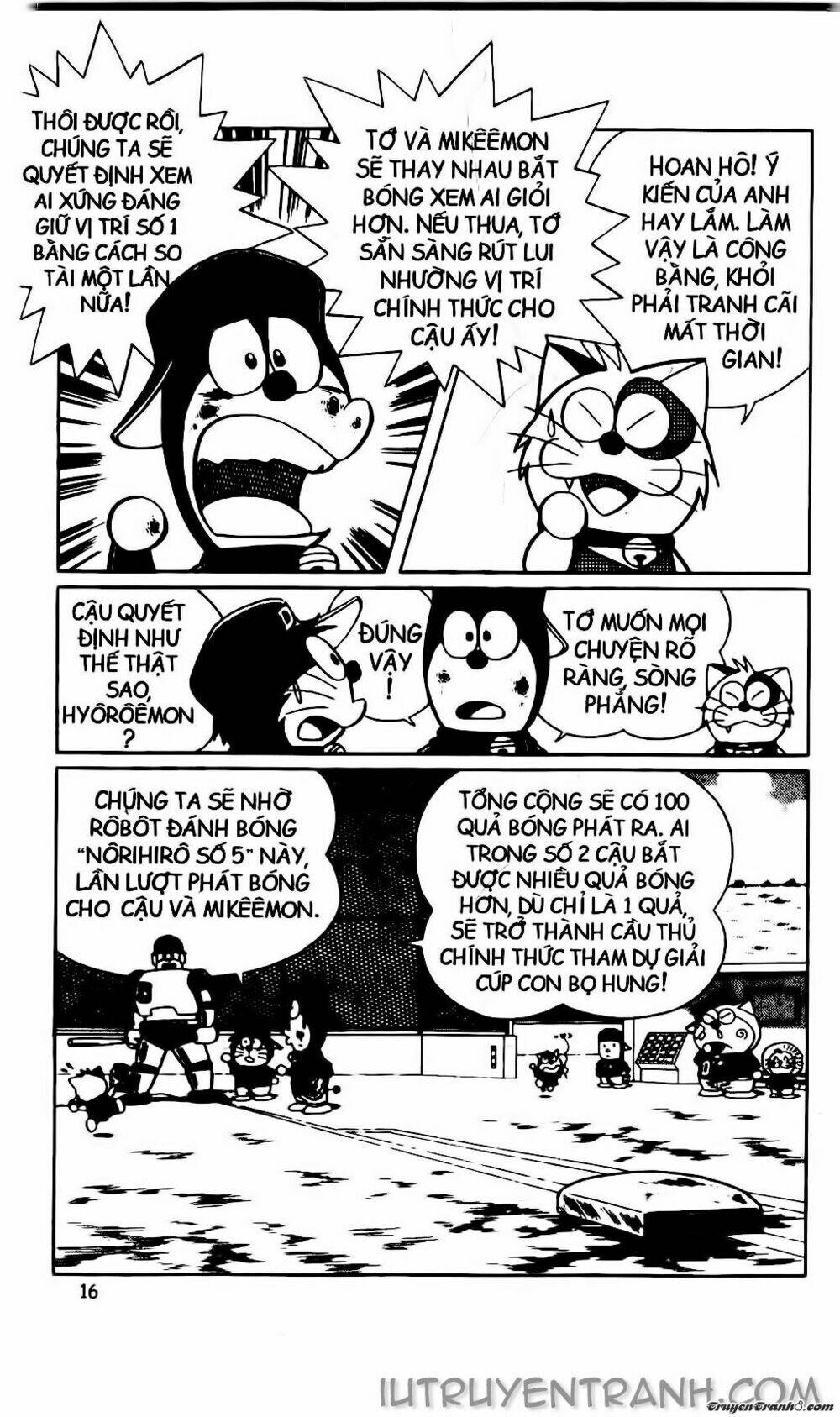 Doraemon Bóng Chày Tập 34 trang 10