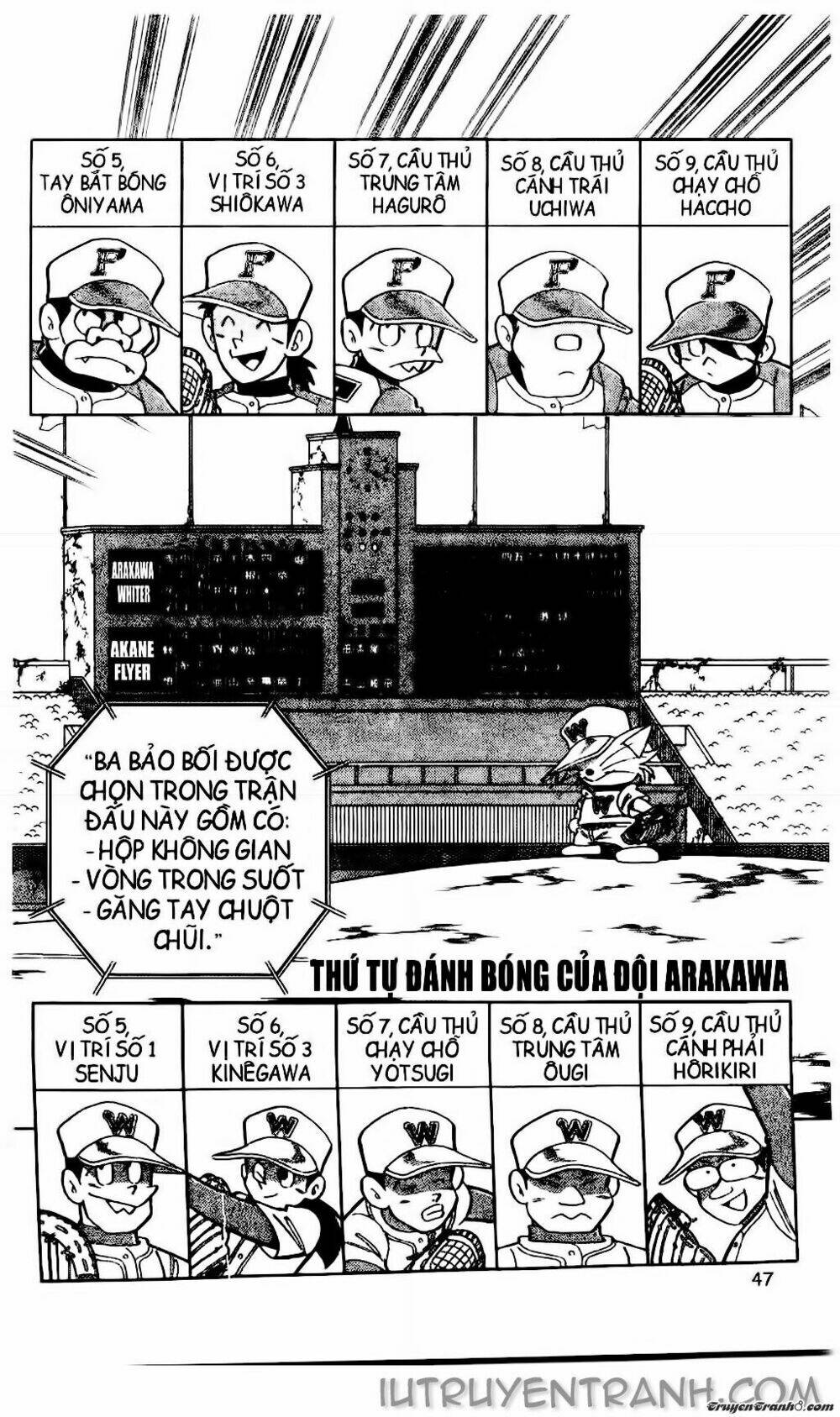 Doraemon Bóng Chày Tập 35 trang 11