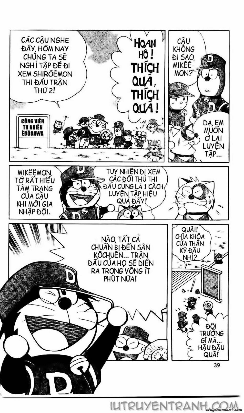 Doraemon Bóng Chày Tập 35 trang 3