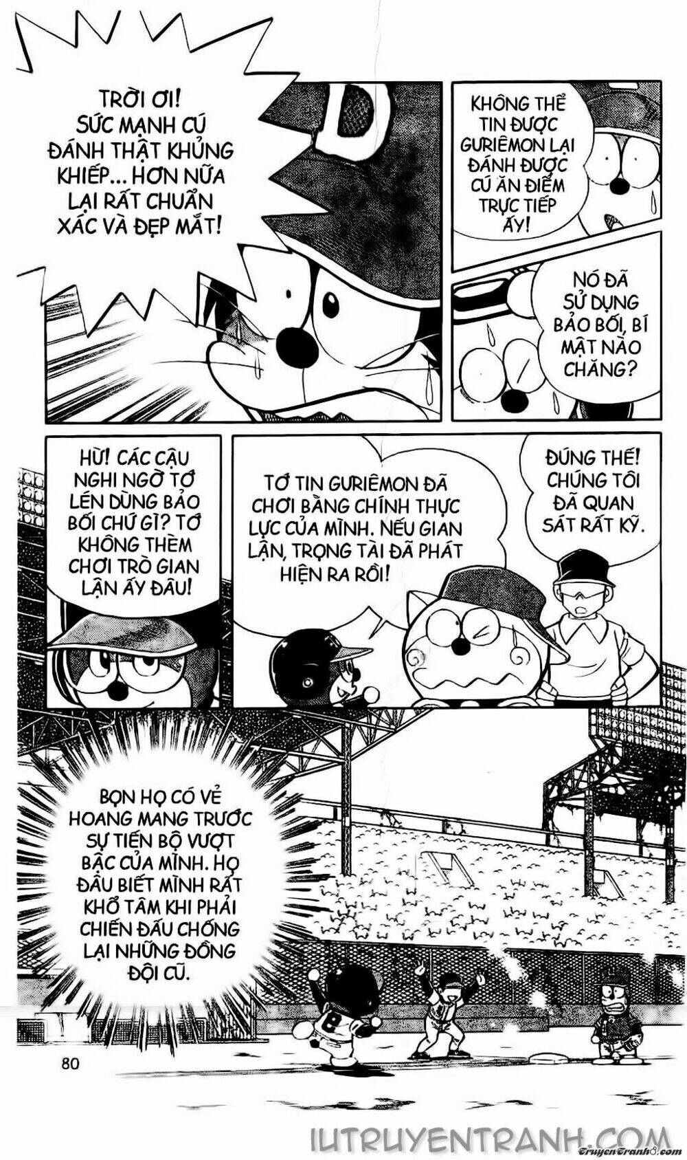 Doraemon Bóng Chày Tập 36 trang 14