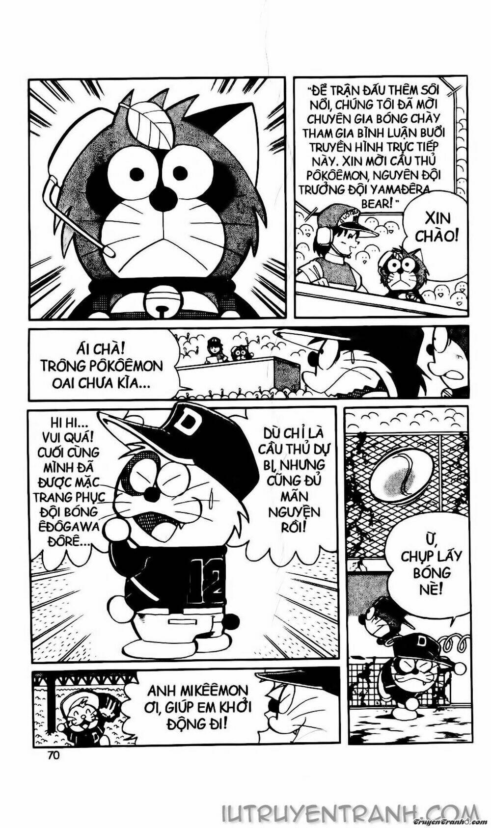 Doraemon Bóng Chày Tập 36 trang 4
