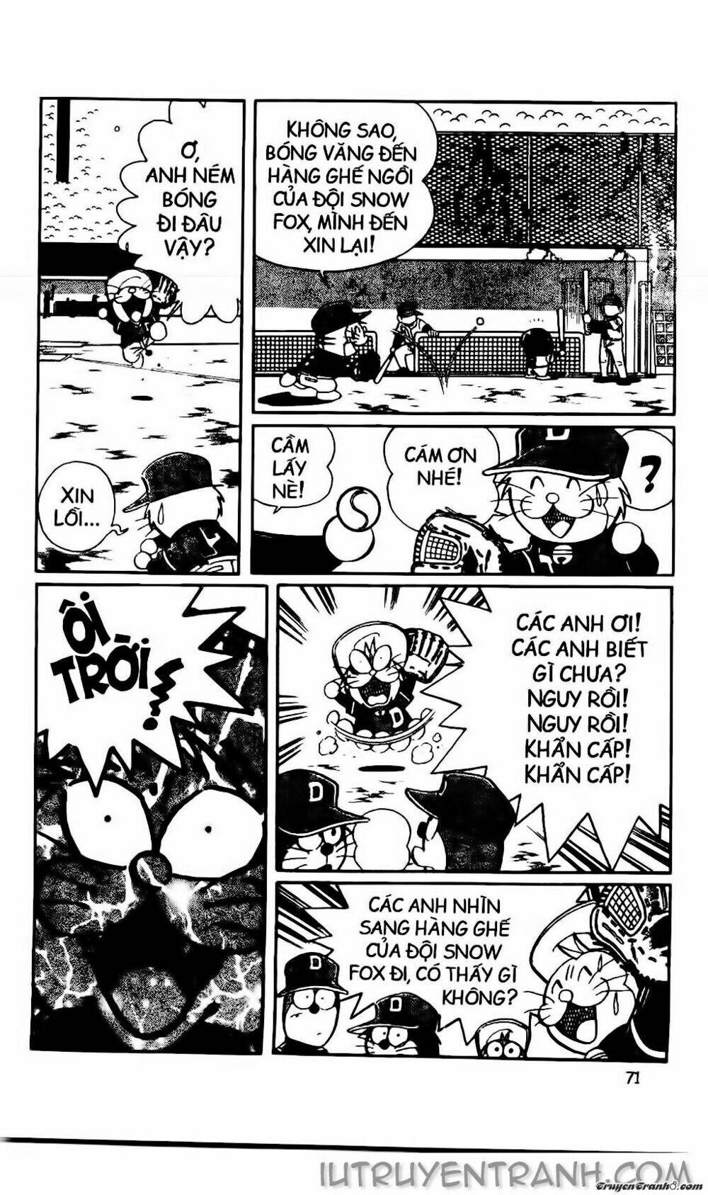 Doraemon Bóng Chày Tập 36 trang 5