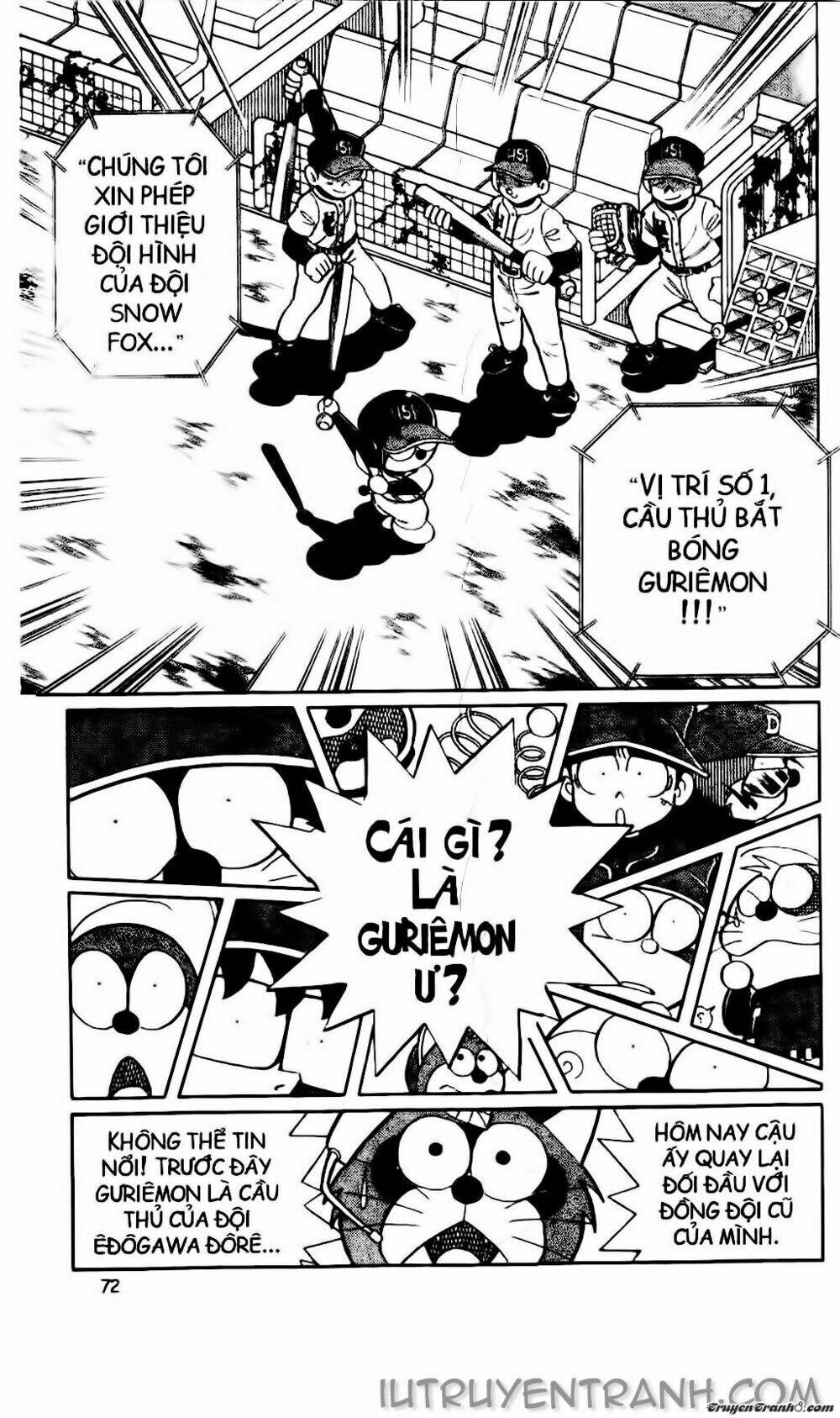Doraemon Bóng Chày Tập 36 trang 6