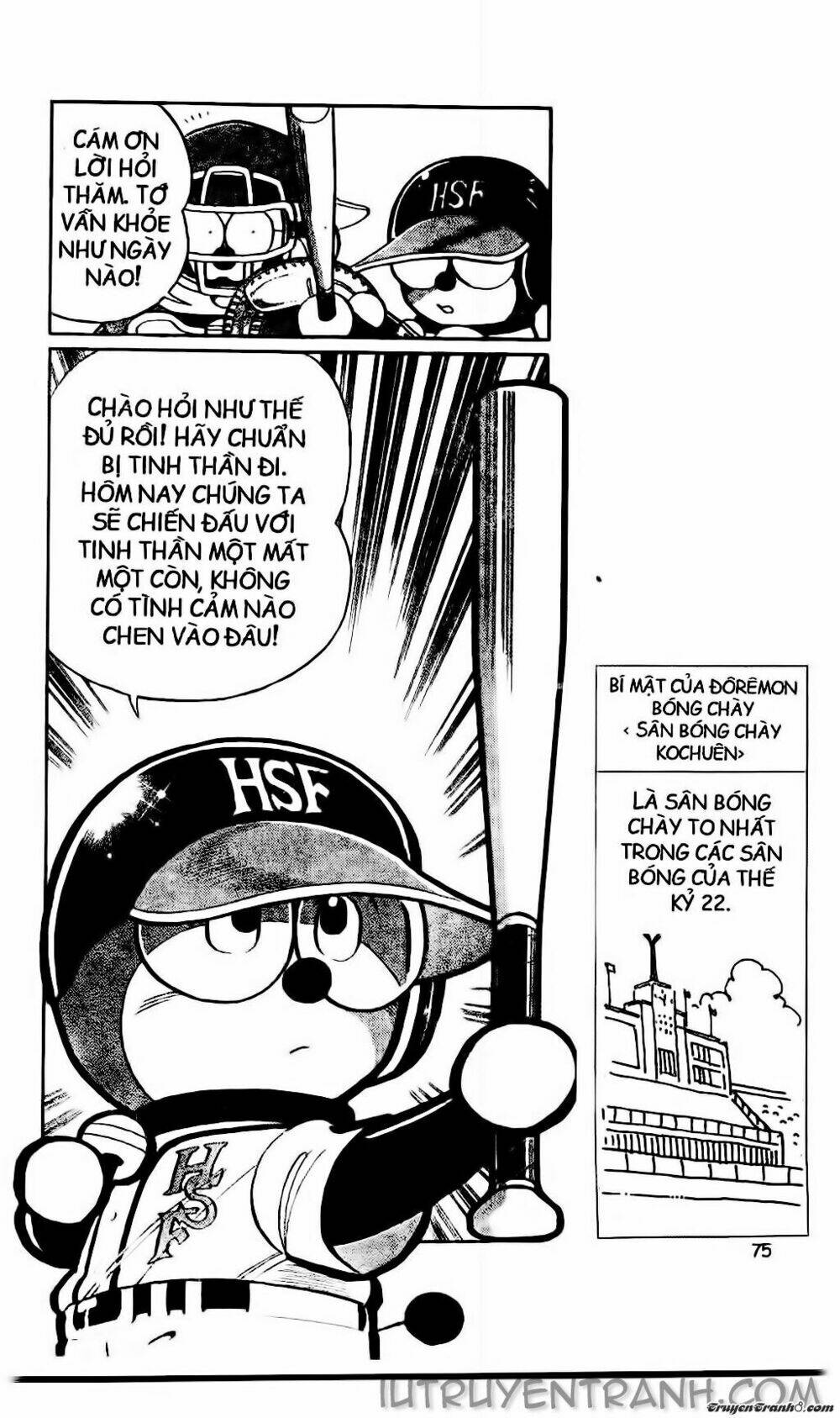 Doraemon Bóng Chày Tập 36 trang 9