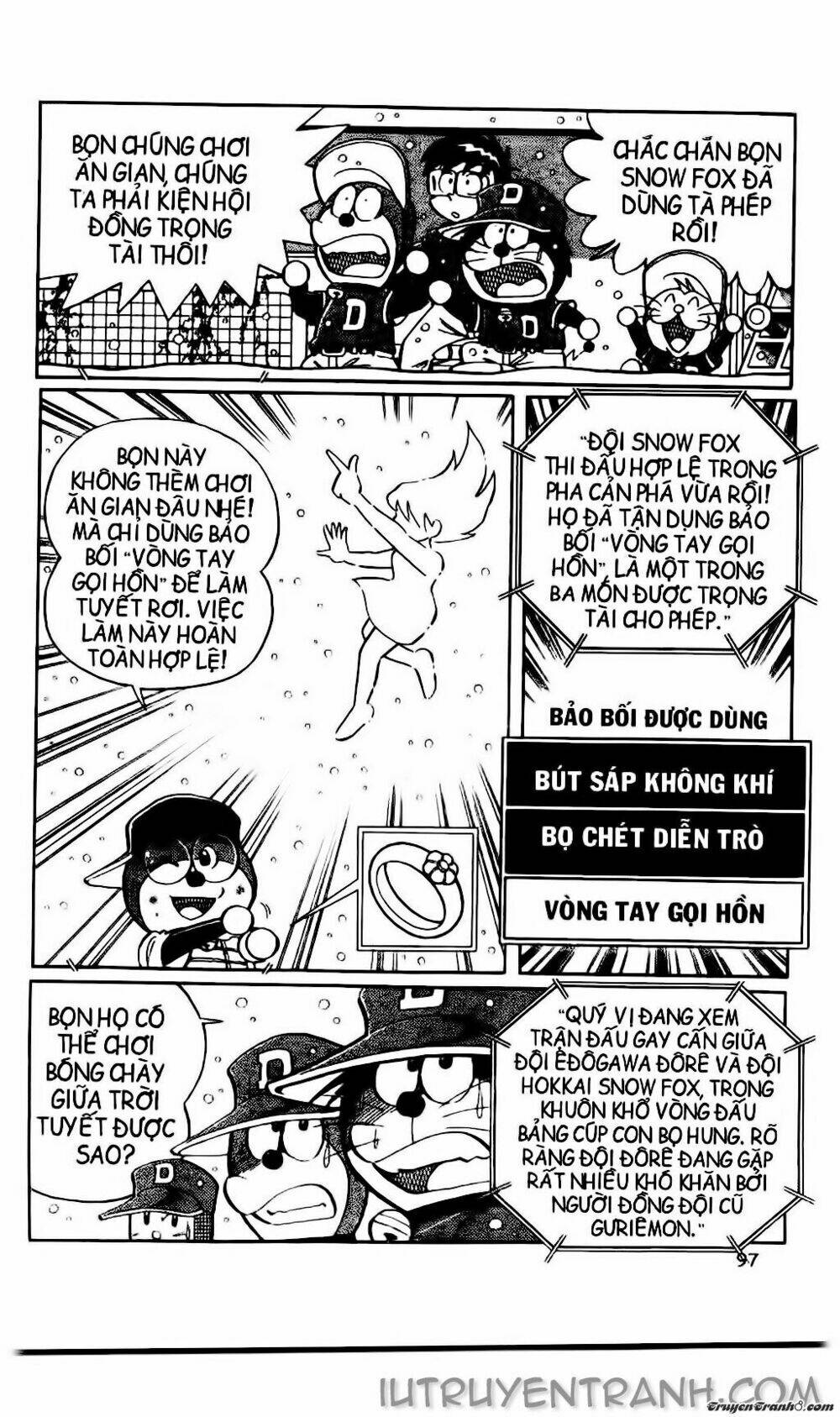 Doraemon Bóng Chày Tập 37 trang 3