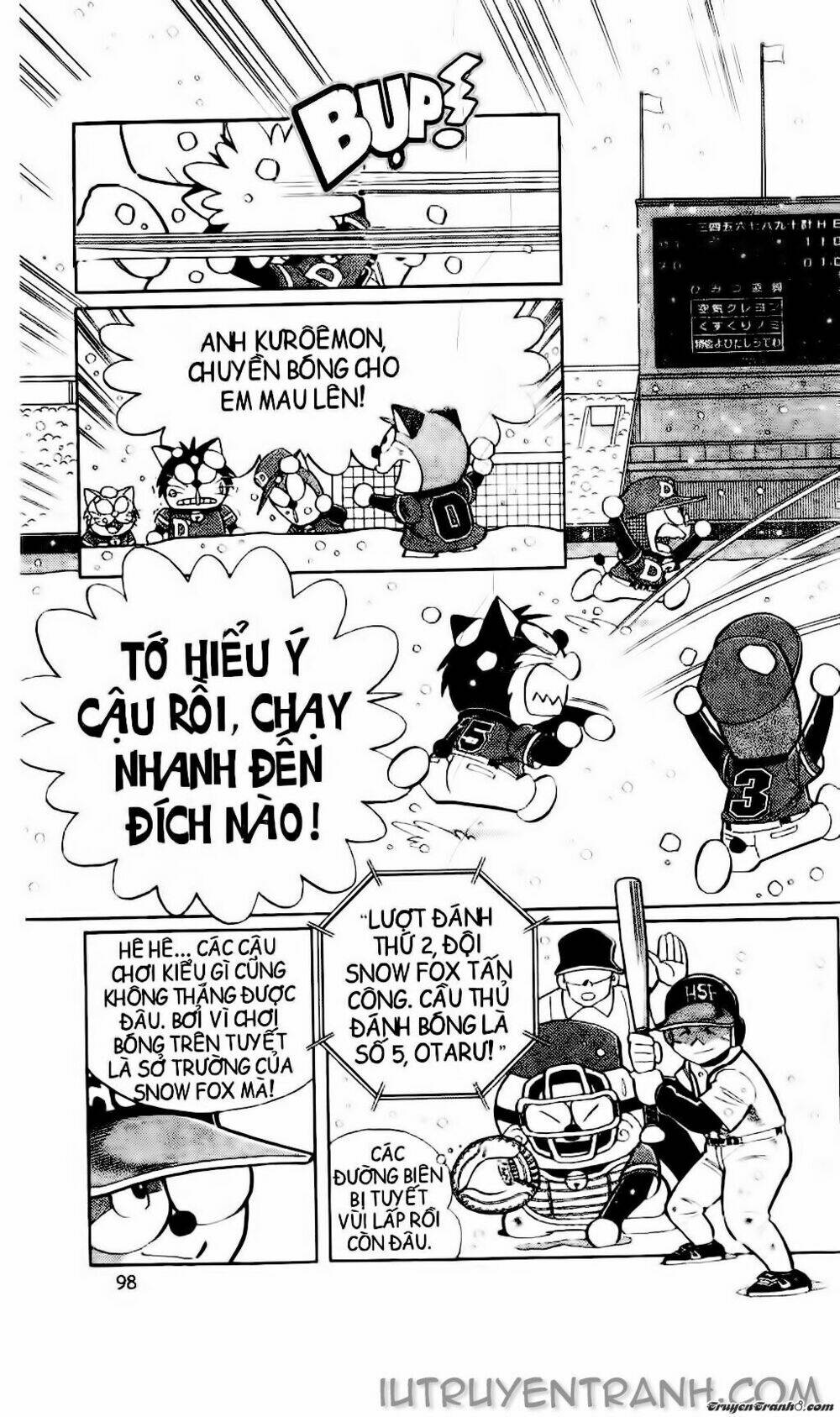 Doraemon Bóng Chày Tập 37 trang 4