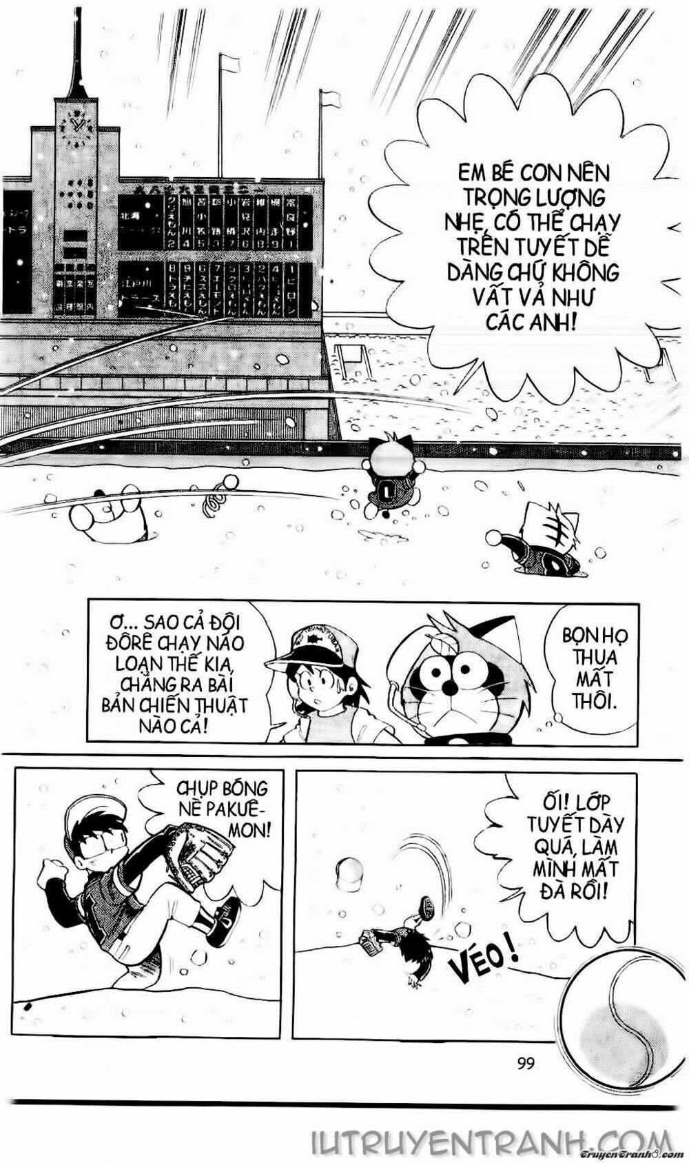 Doraemon Bóng Chày Tập 37 trang 5