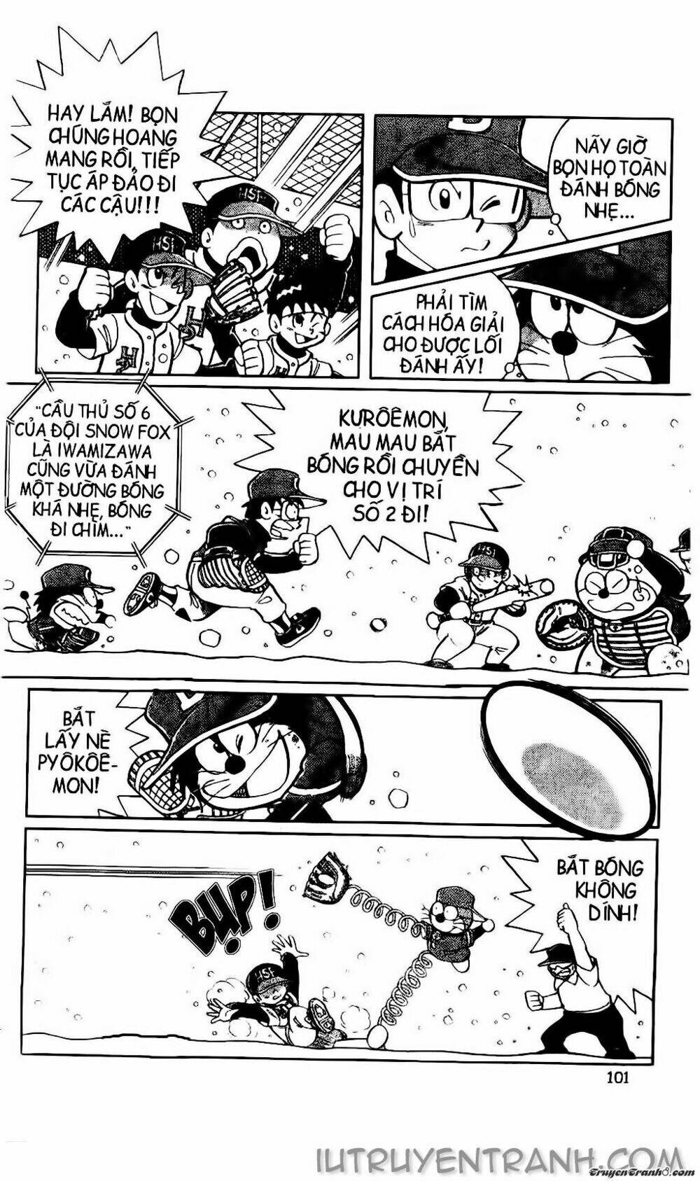 Doraemon Bóng Chày Tập 37 trang 7