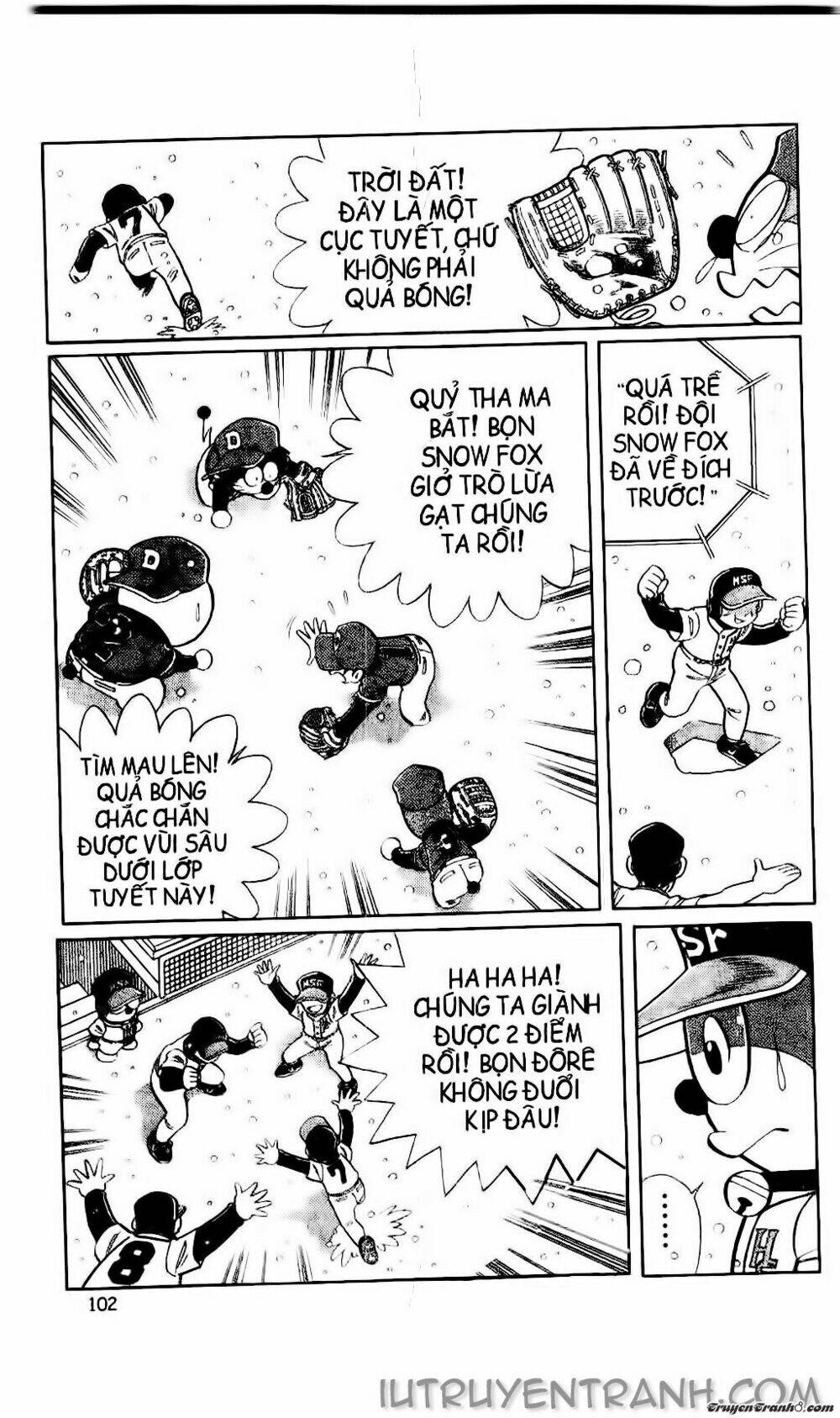 Doraemon Bóng Chày Tập 37 trang 8