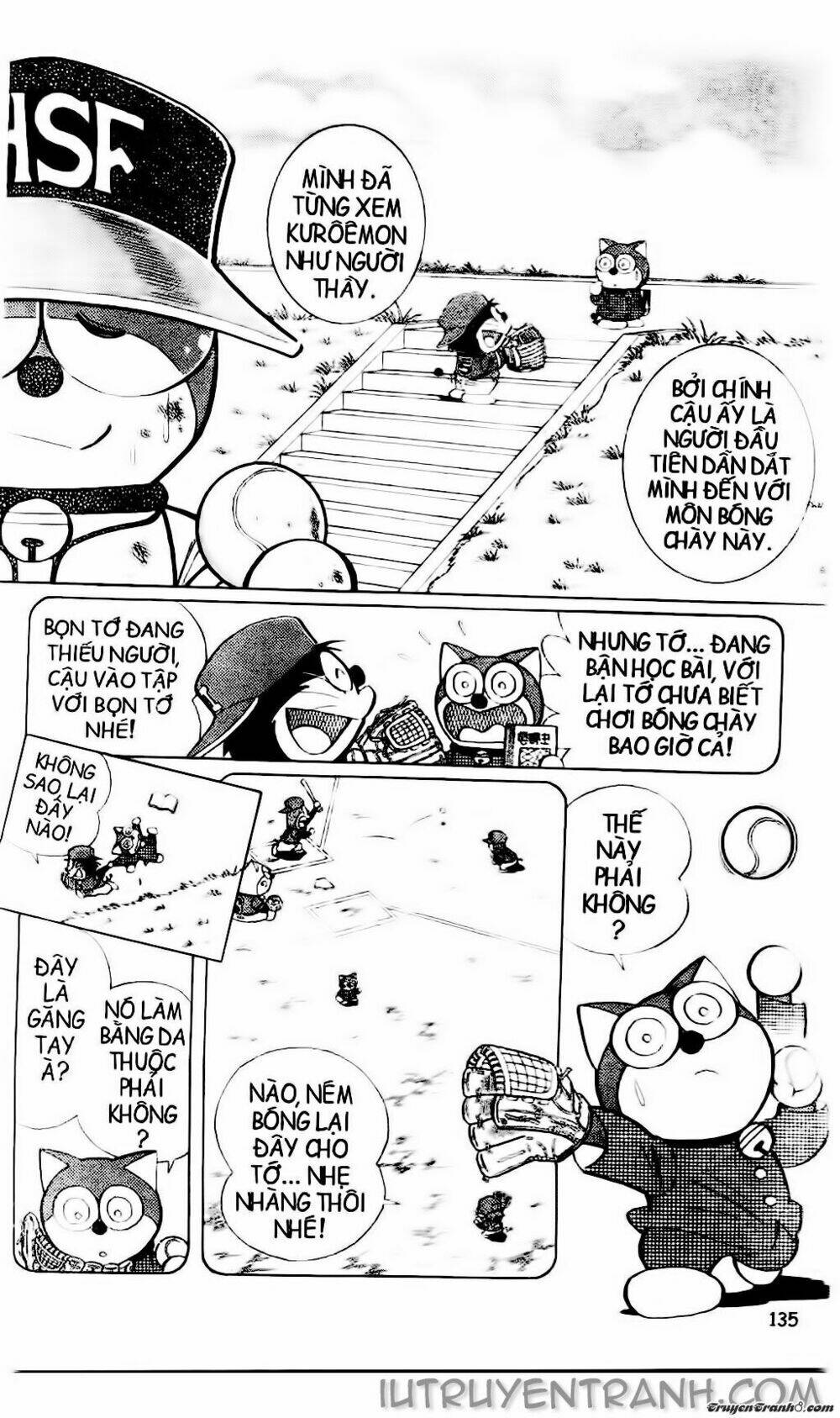 Doraemon Bóng Chày Tập 38 trang 11