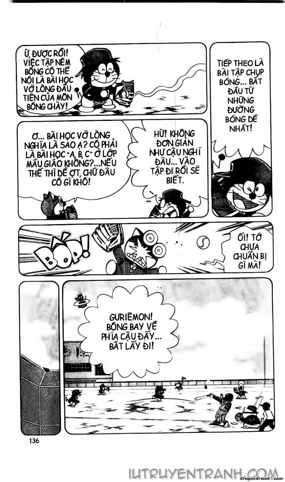 Doraemon Bóng Chày Tập 38 trang 12