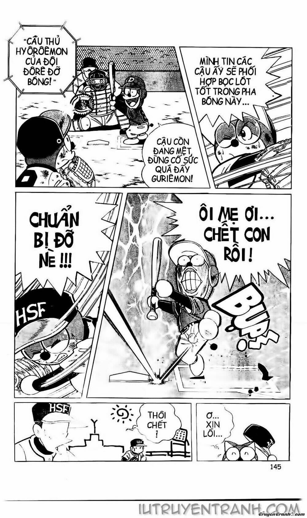 Doraemon Bóng Chày Tập 38 trang 21
