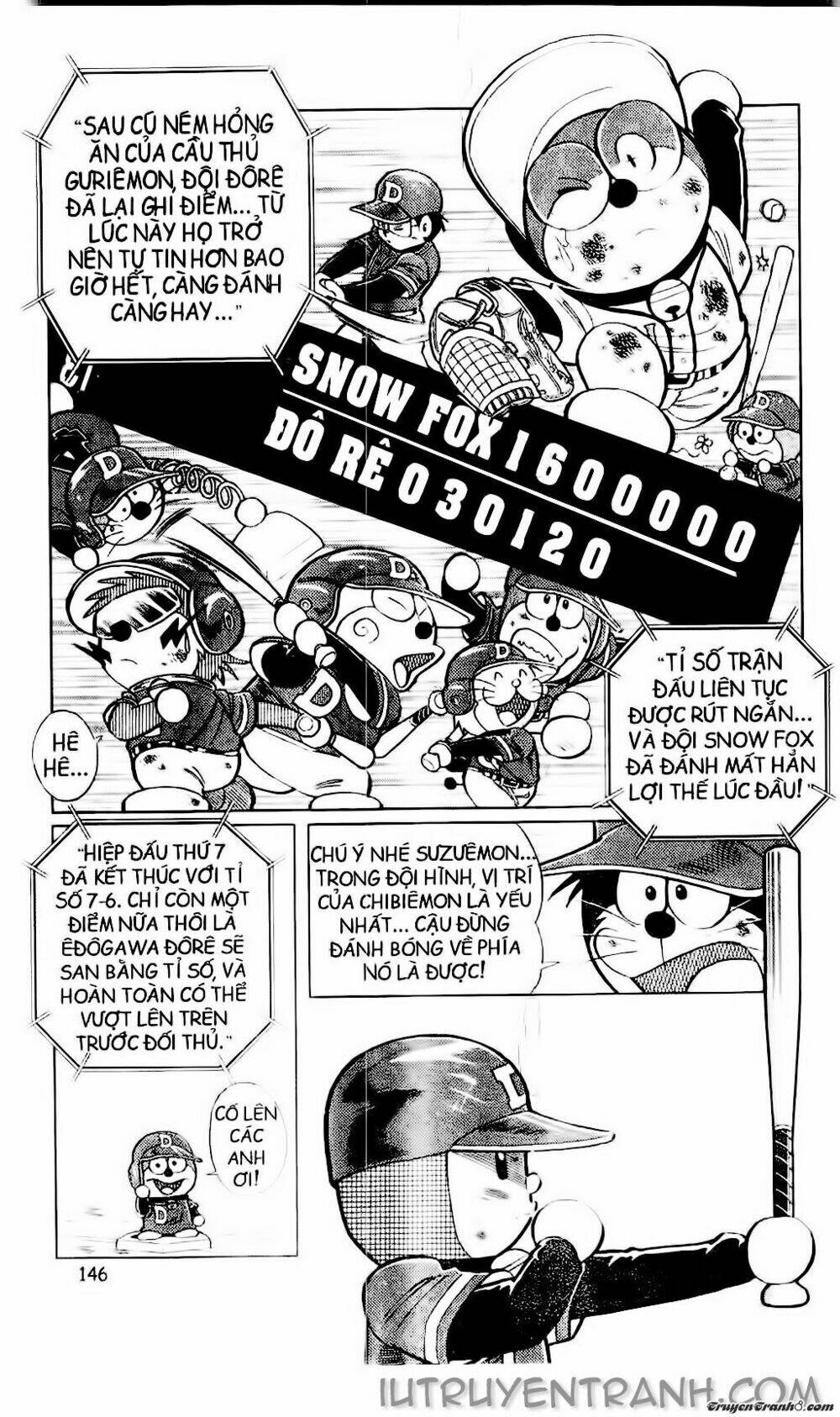 Doraemon Bóng Chày Tập 38 trang 22