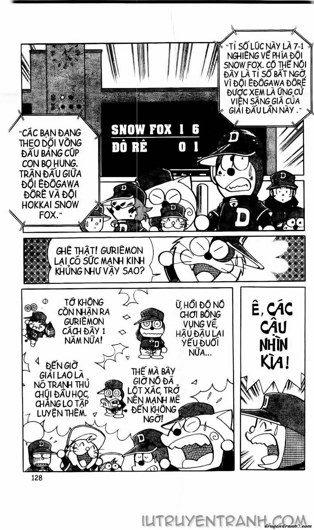 Doraemon Bóng Chày Tập 38 trang 4