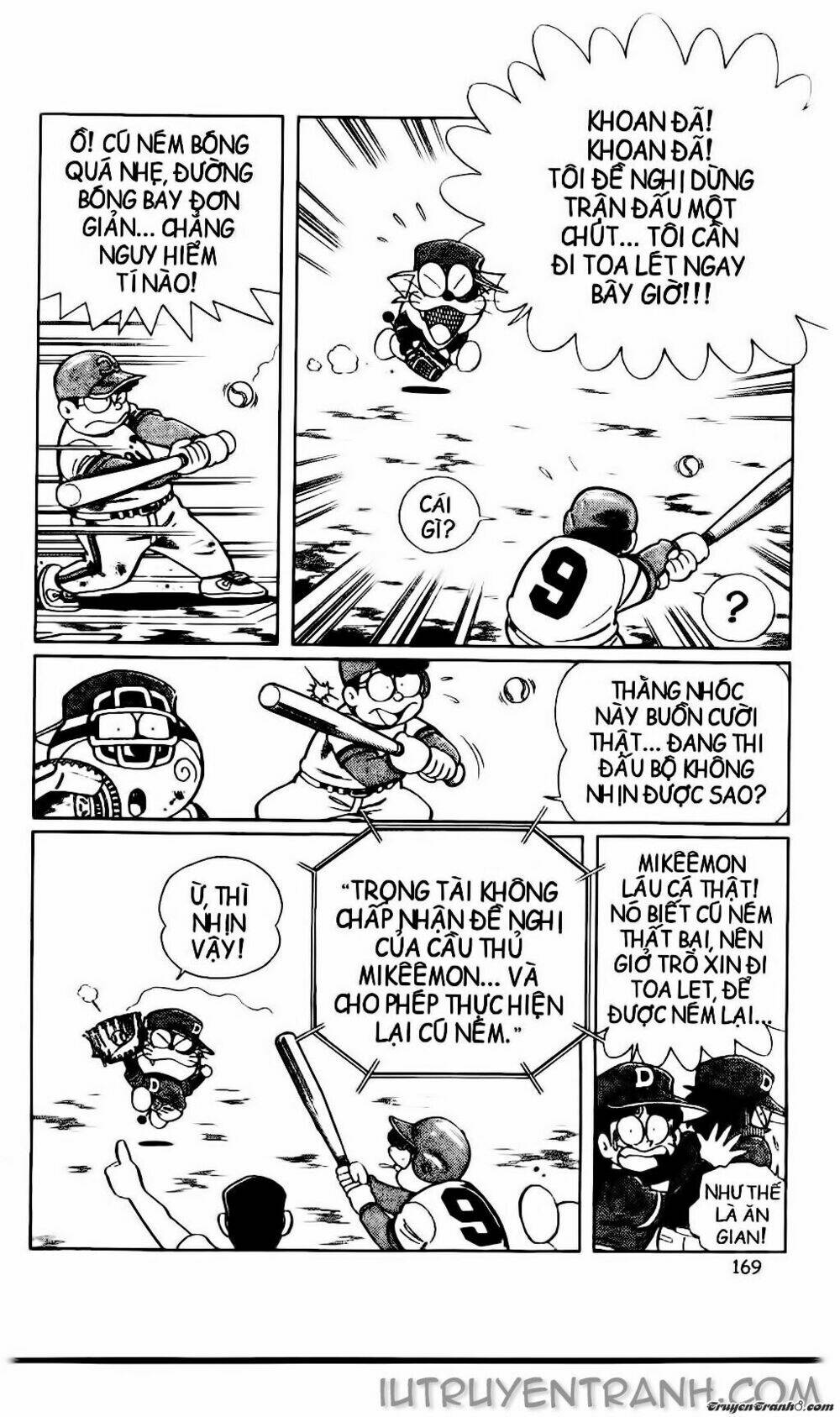 Doraemon Bóng Chày Tập 39 trang 13