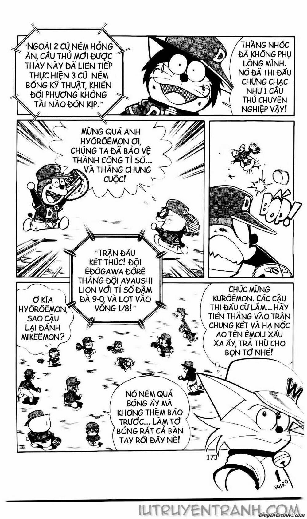 Doraemon Bóng Chày Tập 39 trang 17