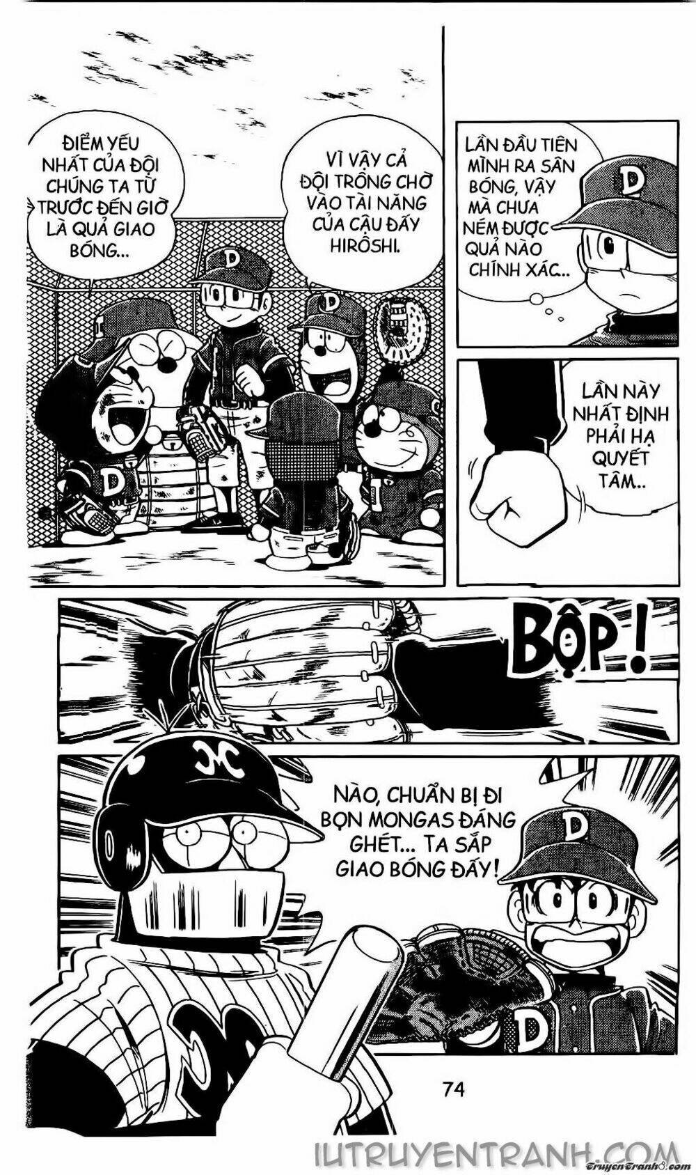 Doraemon Bóng Chày Tập 4 trang 2