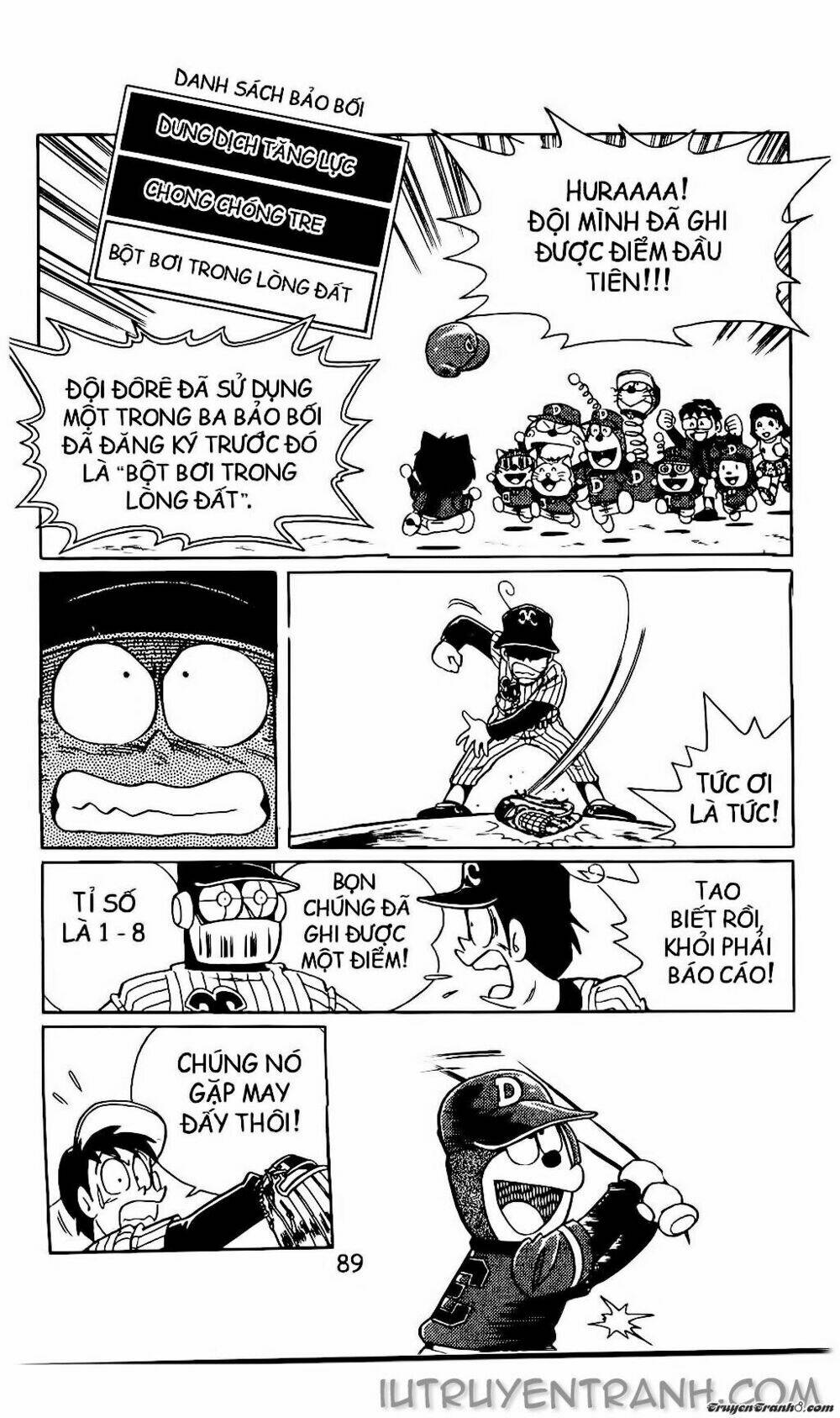 Doraemon Bóng Chày Tập 4 trang 17