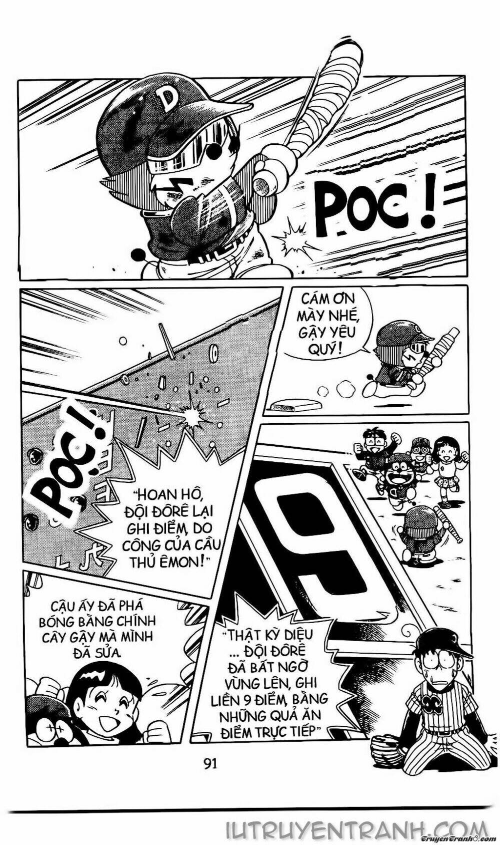 Doraemon Bóng Chày Tập 4 trang 19