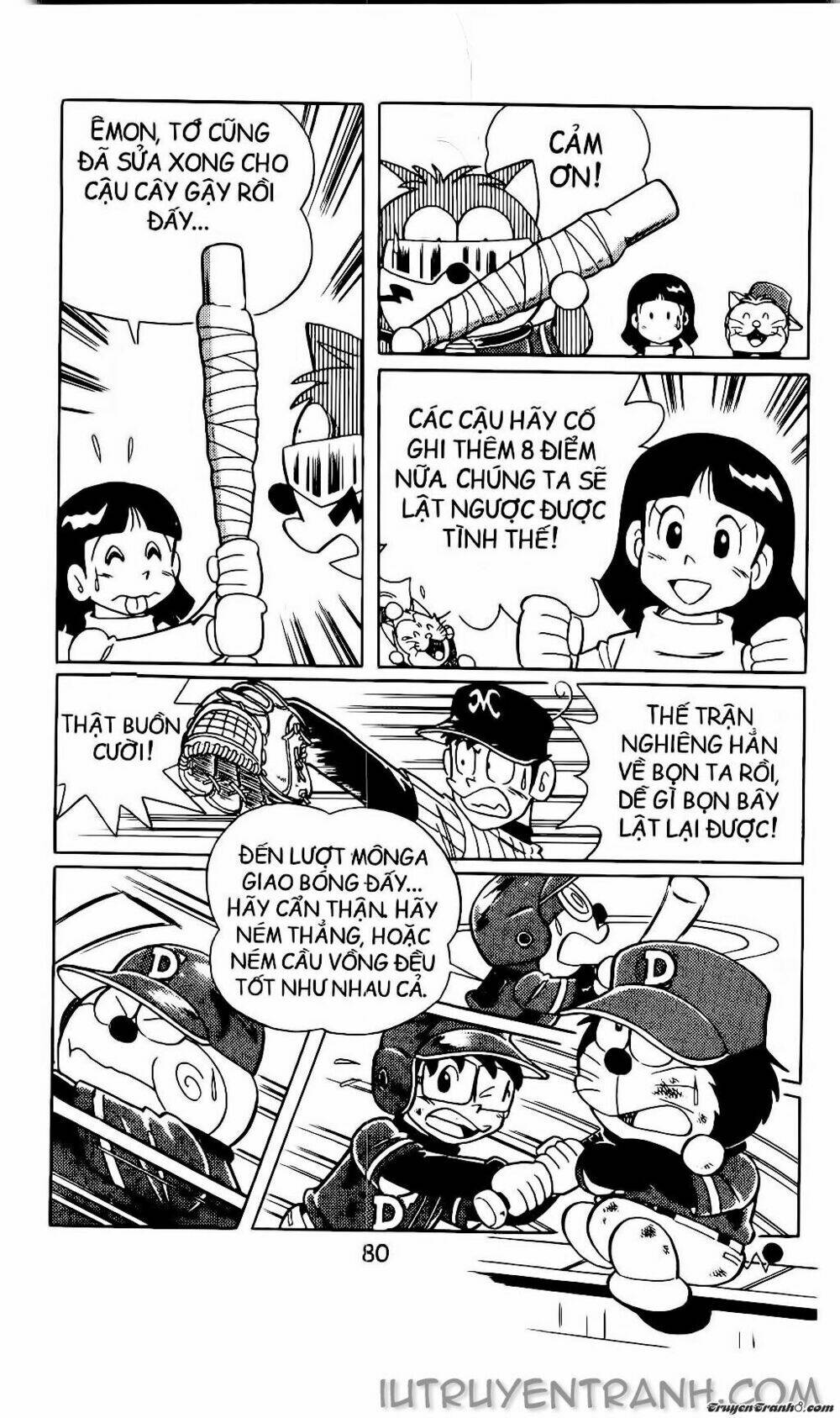 Doraemon Bóng Chày Tập 4 trang 8