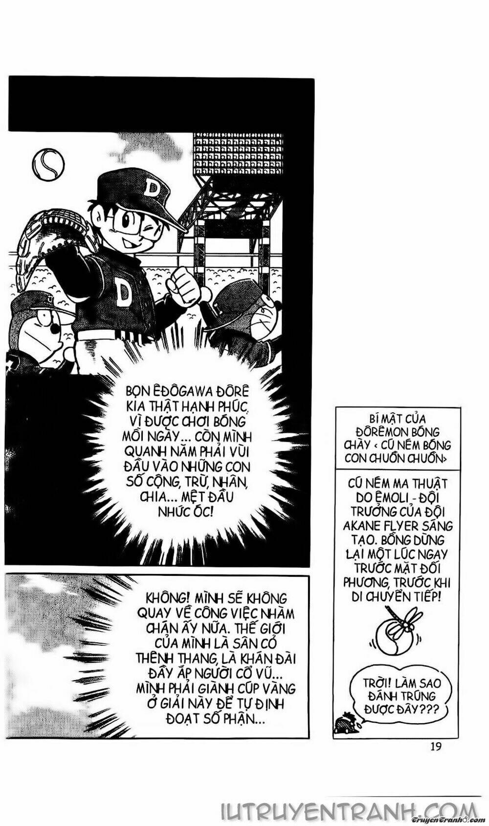 Doraemon Bóng Chày Tập 40 trang 13