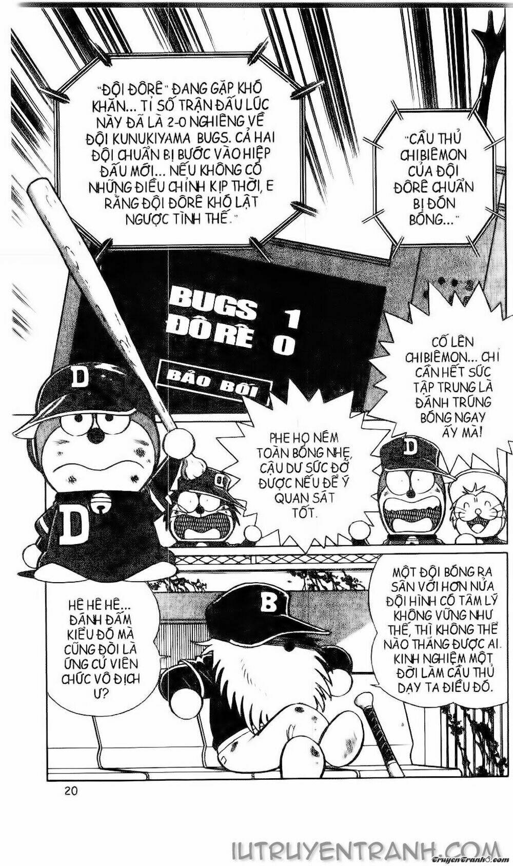 Doraemon Bóng Chày Tập 40 trang 14