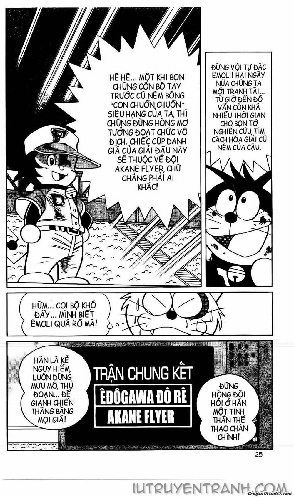 Doraemon Bóng Chày Tập 40 trang 19