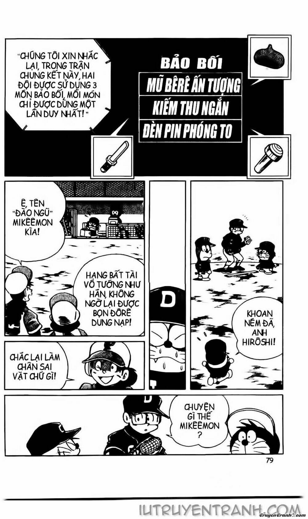 Doraemon Bóng Chày Tập 42 trang 14