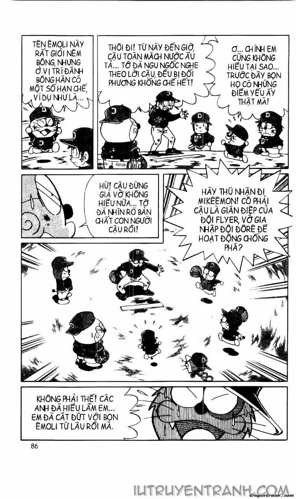 Doraemon Bóng Chày Tập 42 trang 21