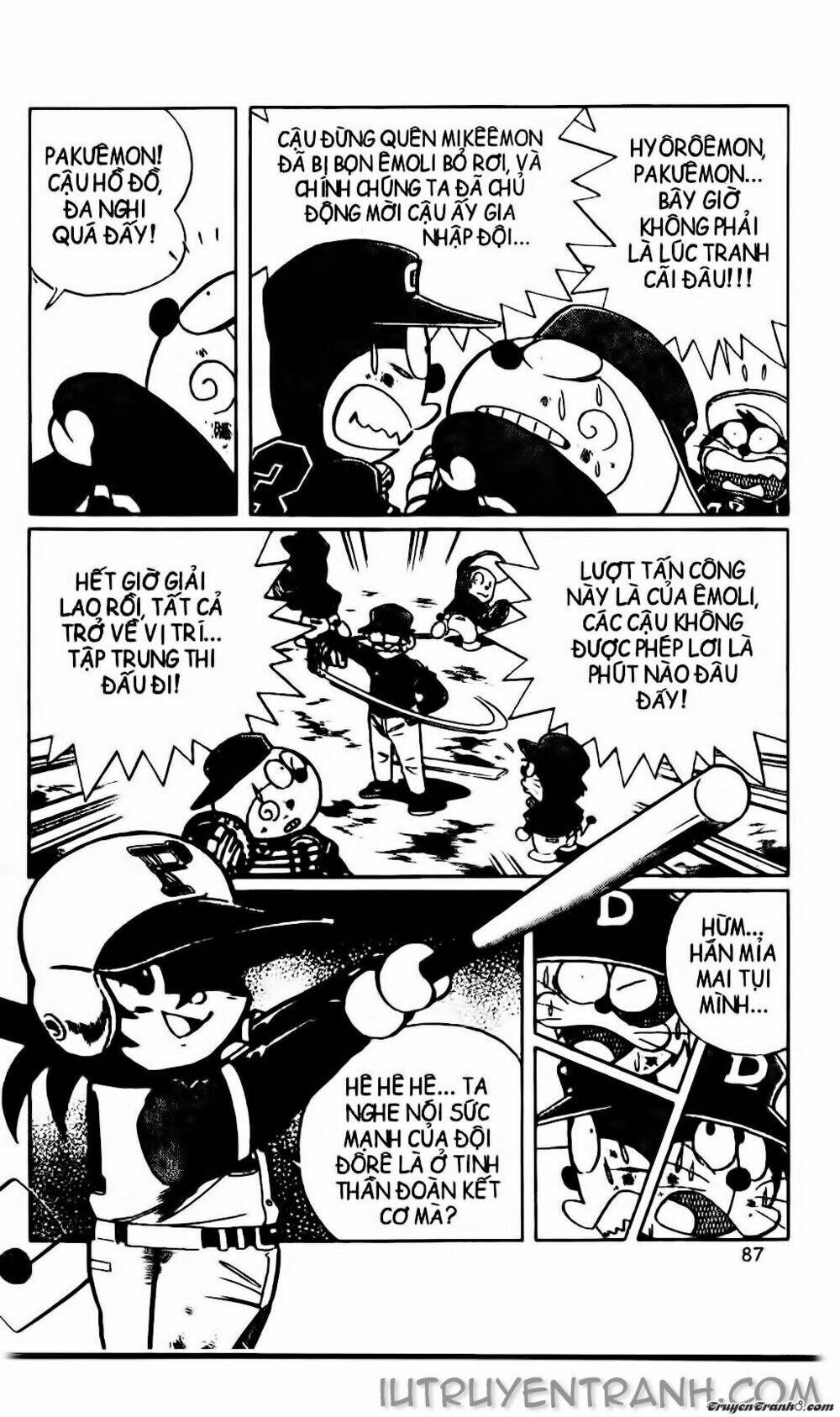 Doraemon Bóng Chày Tập 42 trang 22