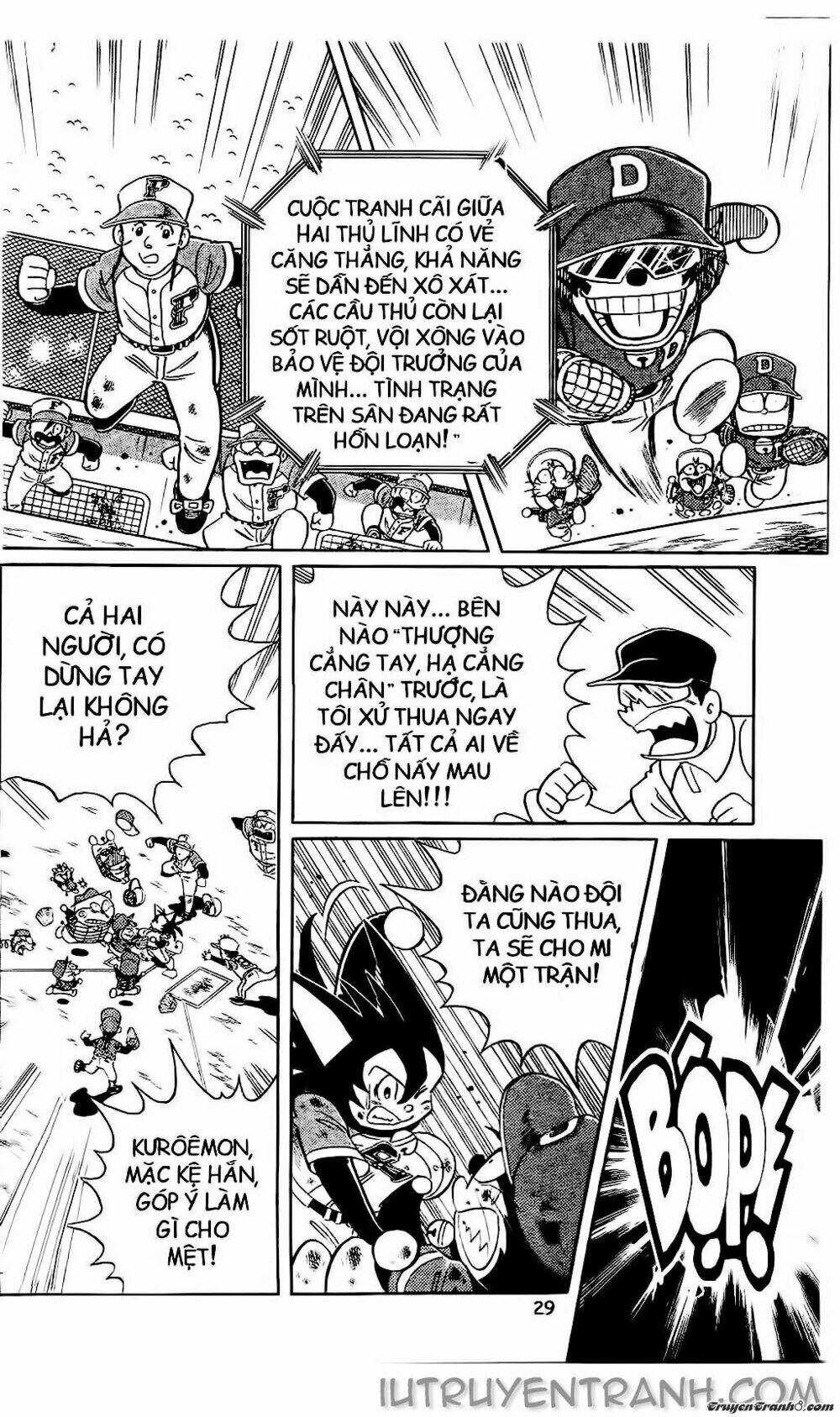 Doraemon Bóng Chày Tập 46 trang 22