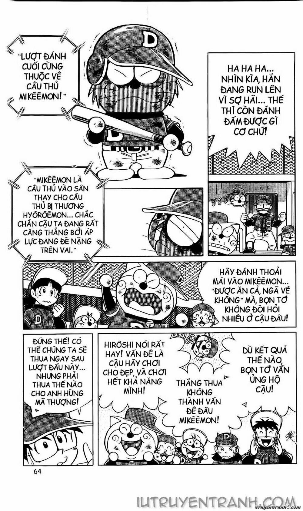 Doraemon Bóng Chày Tập 47 trang 28