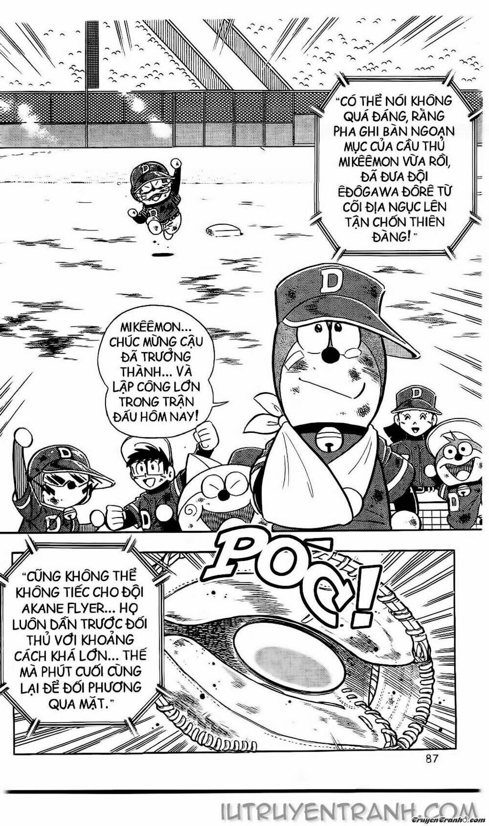 Doraemon Bóng Chày Tập 48 trang 21