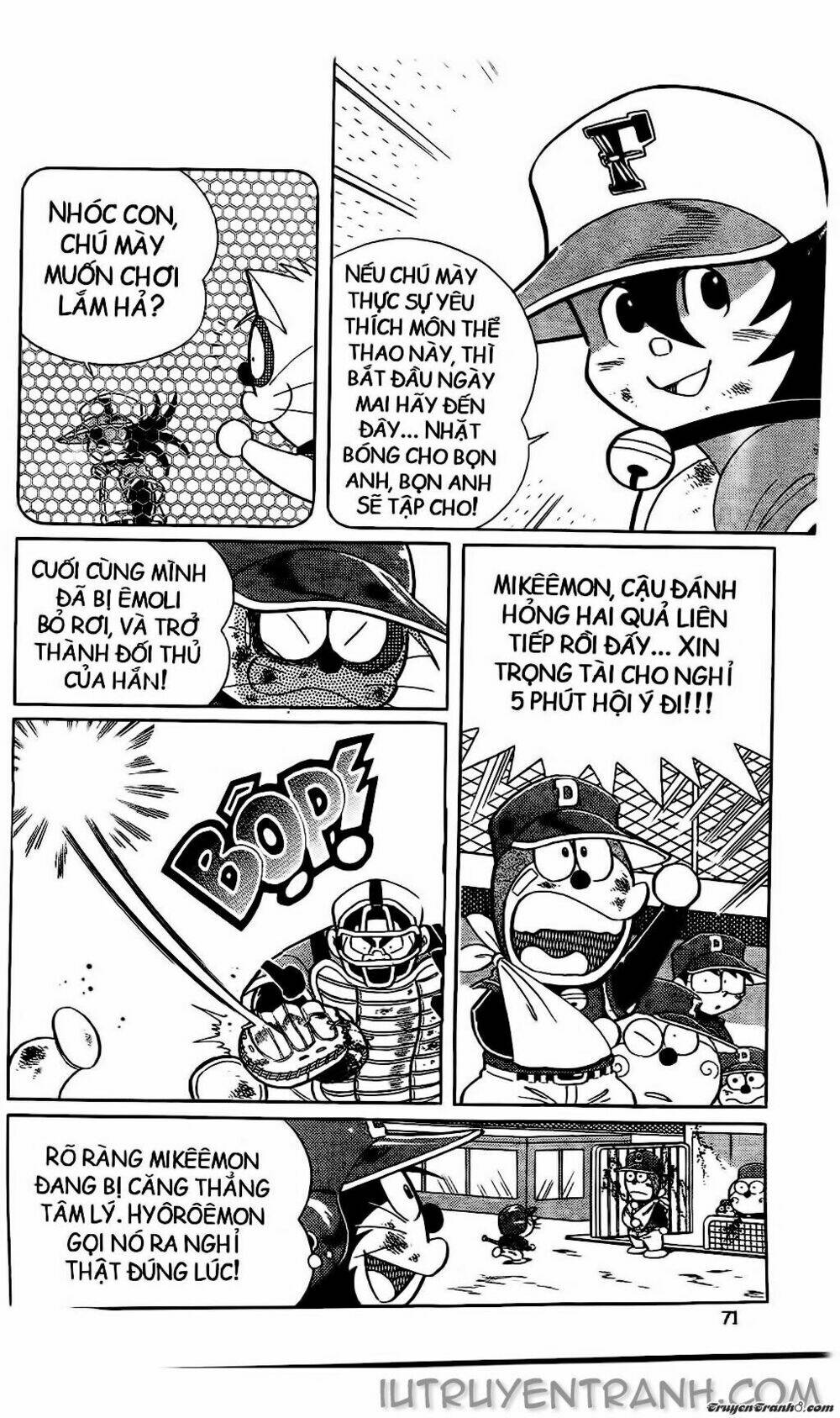 Doraemon Bóng Chày Tập 48 trang 5