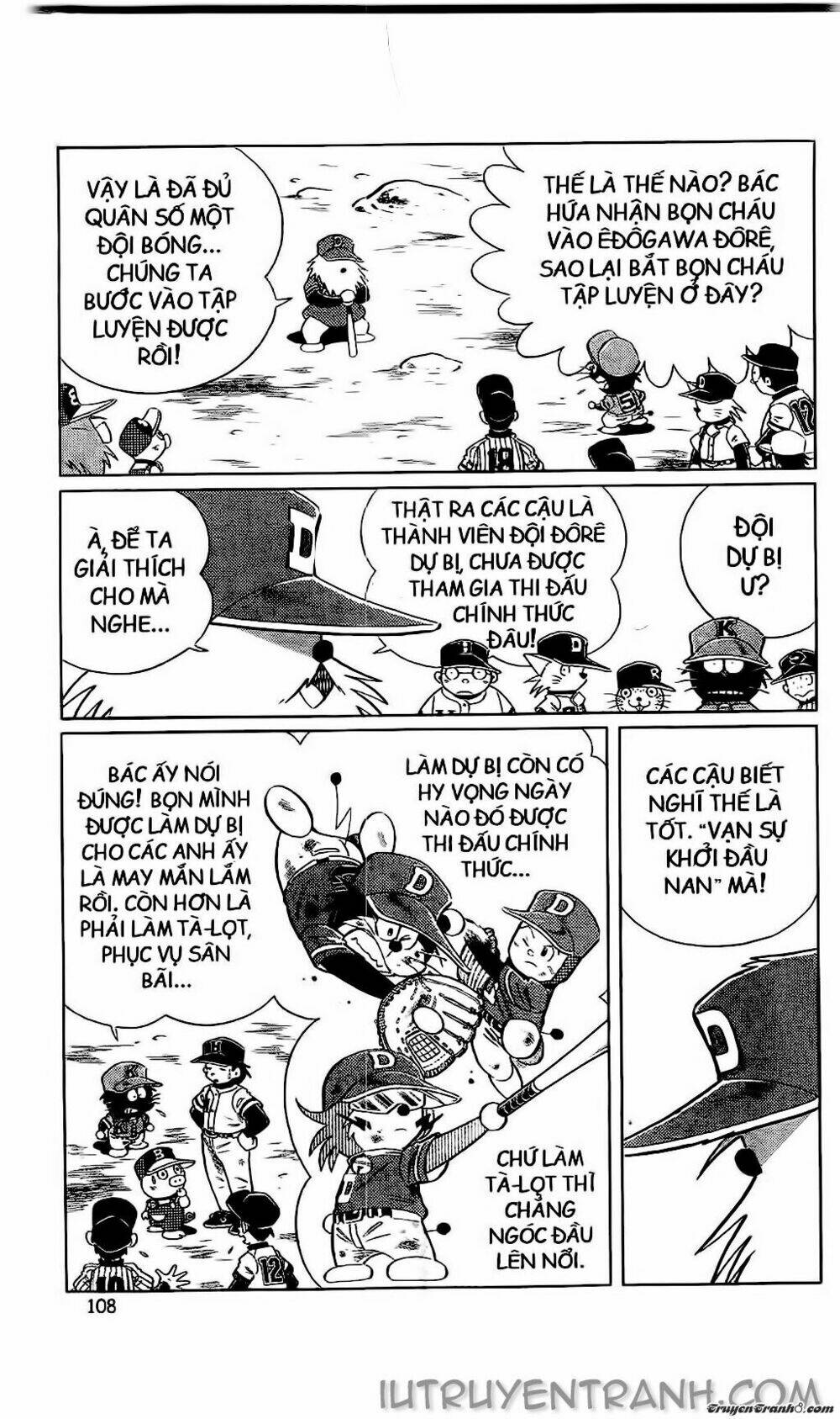Doraemon Bóng Chày Tập 49 trang 13