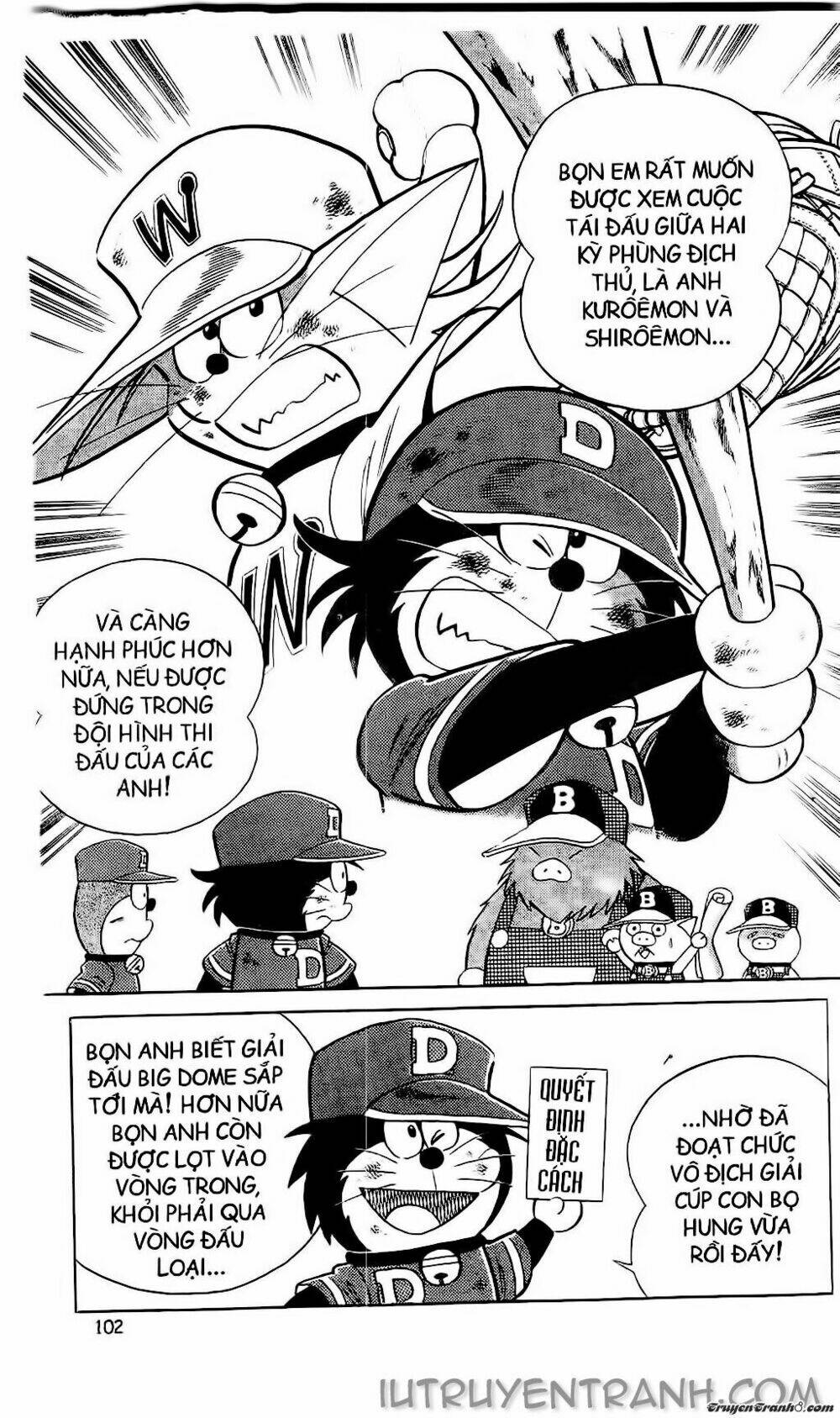 Doraemon Bóng Chày Tập 49 trang 7