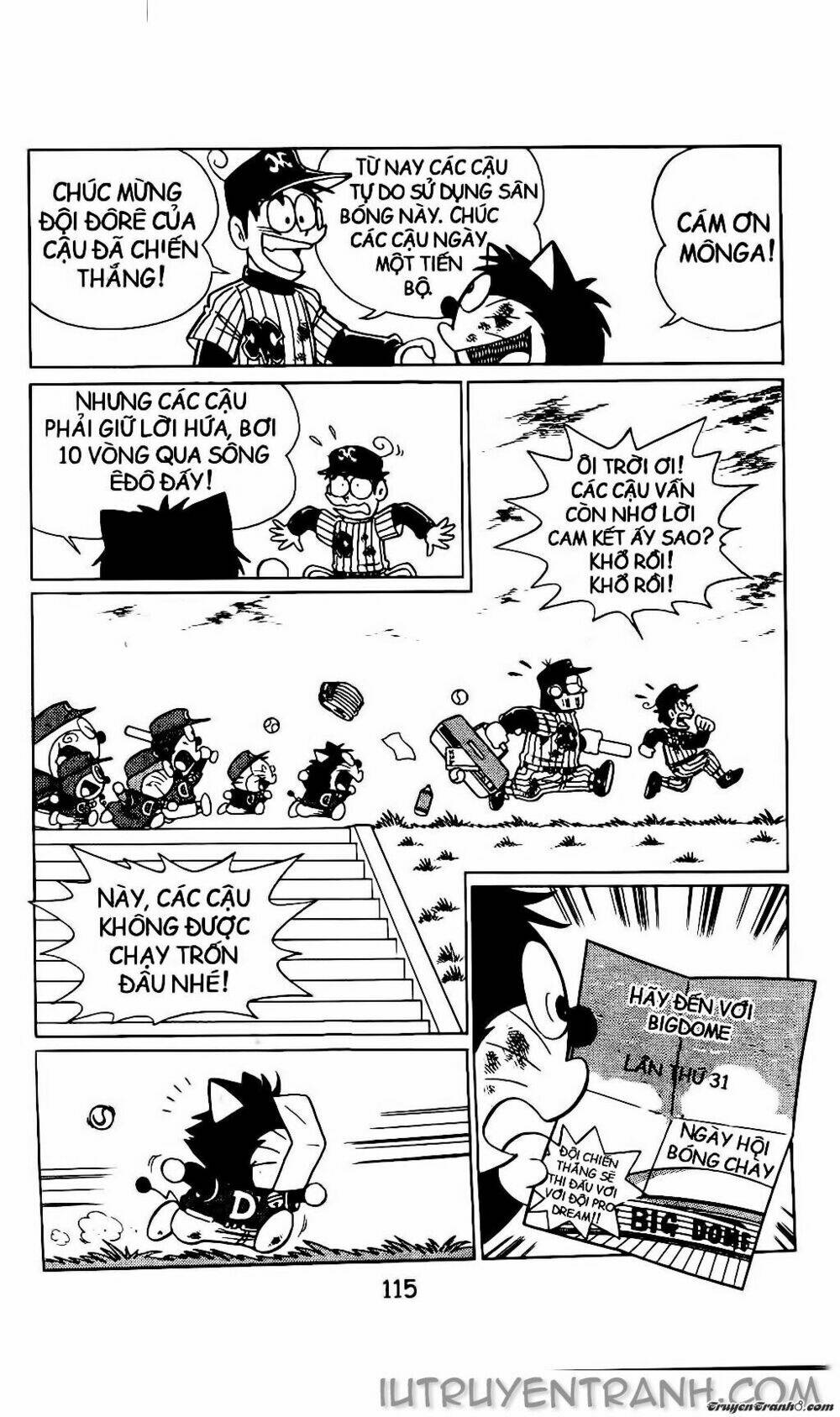 Doraemon Bóng Chày Tập 5 trang 22