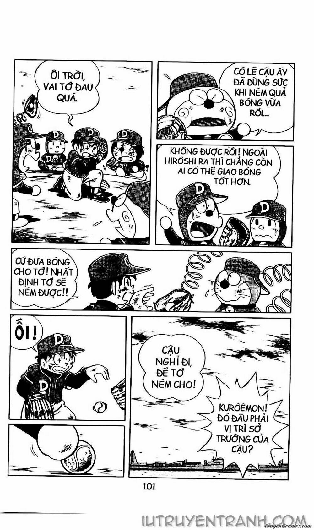 Doraemon Bóng Chày Tập 5 trang 8