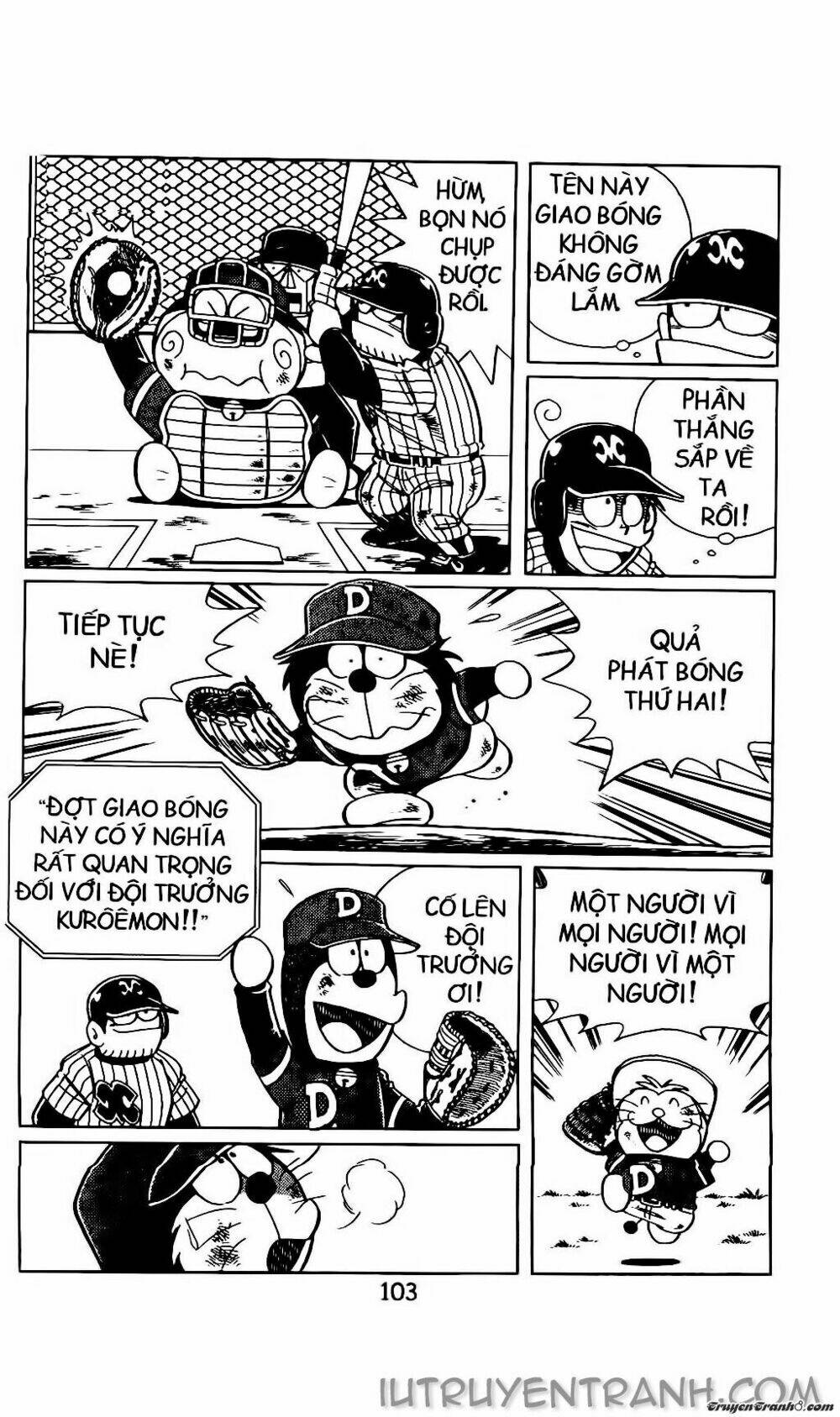 Doraemon Bóng Chày Tập 5 trang 10
